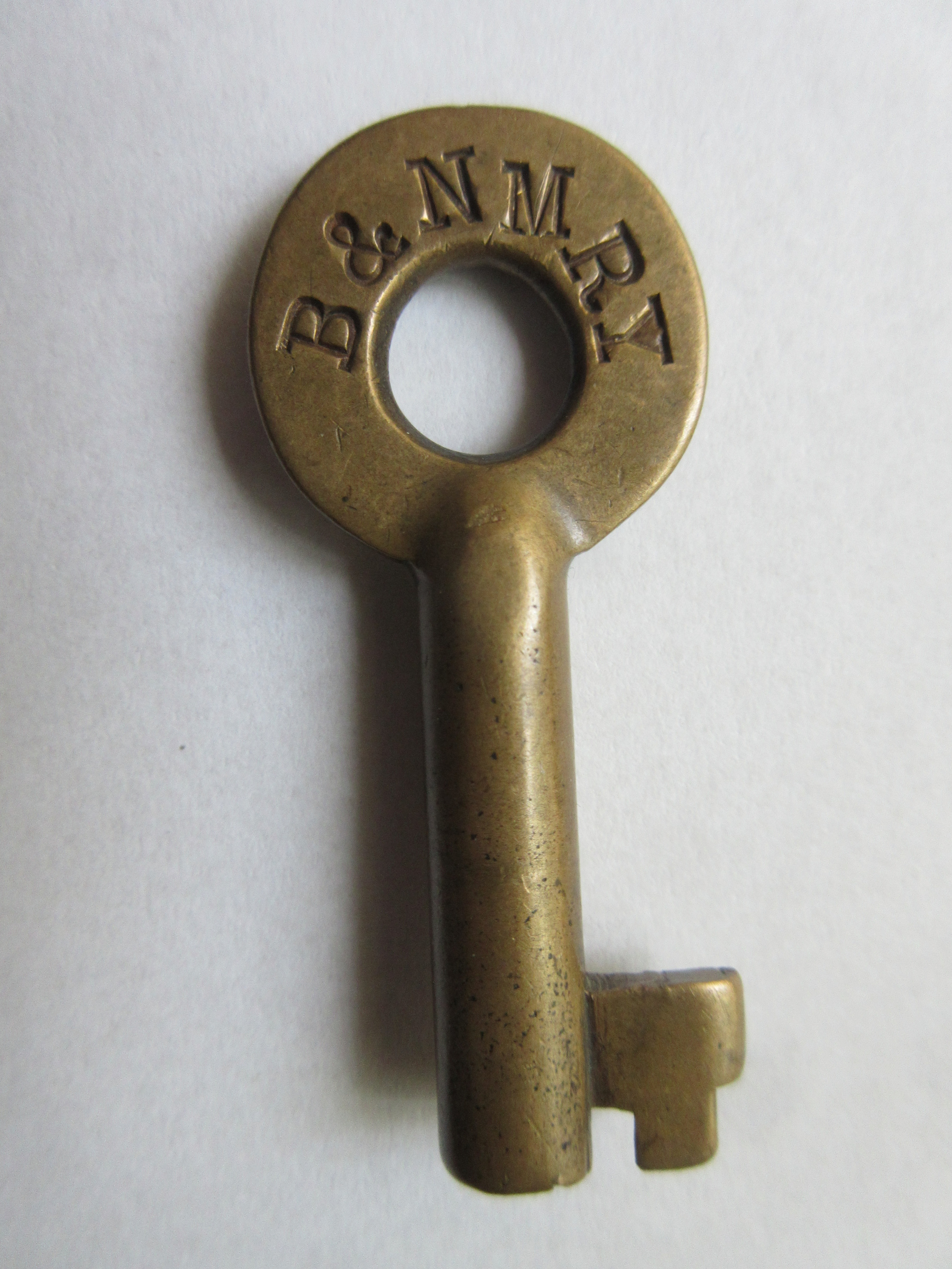 Brainerd & Northern Minnesota No hallmark Brass Switch B&NMRY