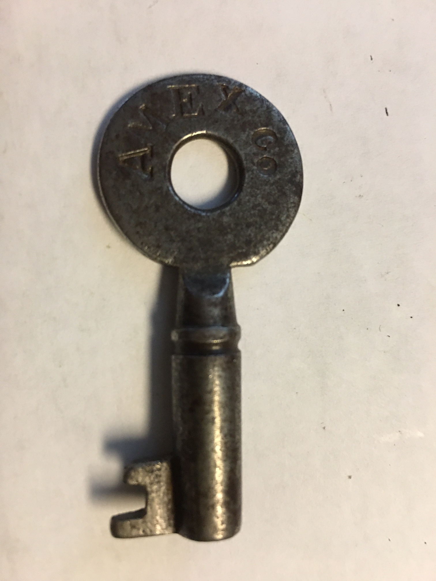 American Express Co No hallmark Steel Car Seal AMEXCO