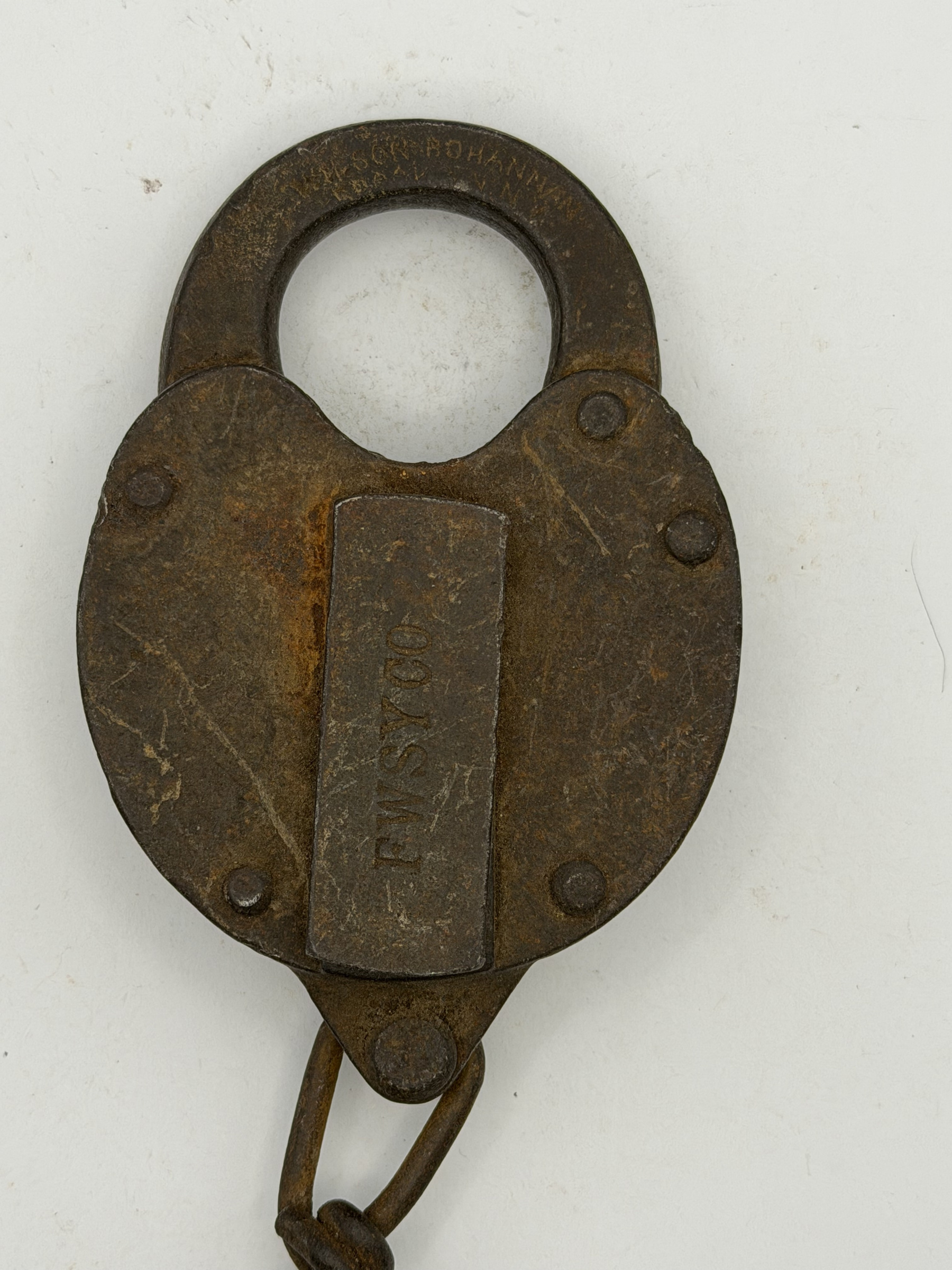 Fort Worth Stockyard Company Wilson [“W”] Bohannan Co. Brass Unknown FWSYCO