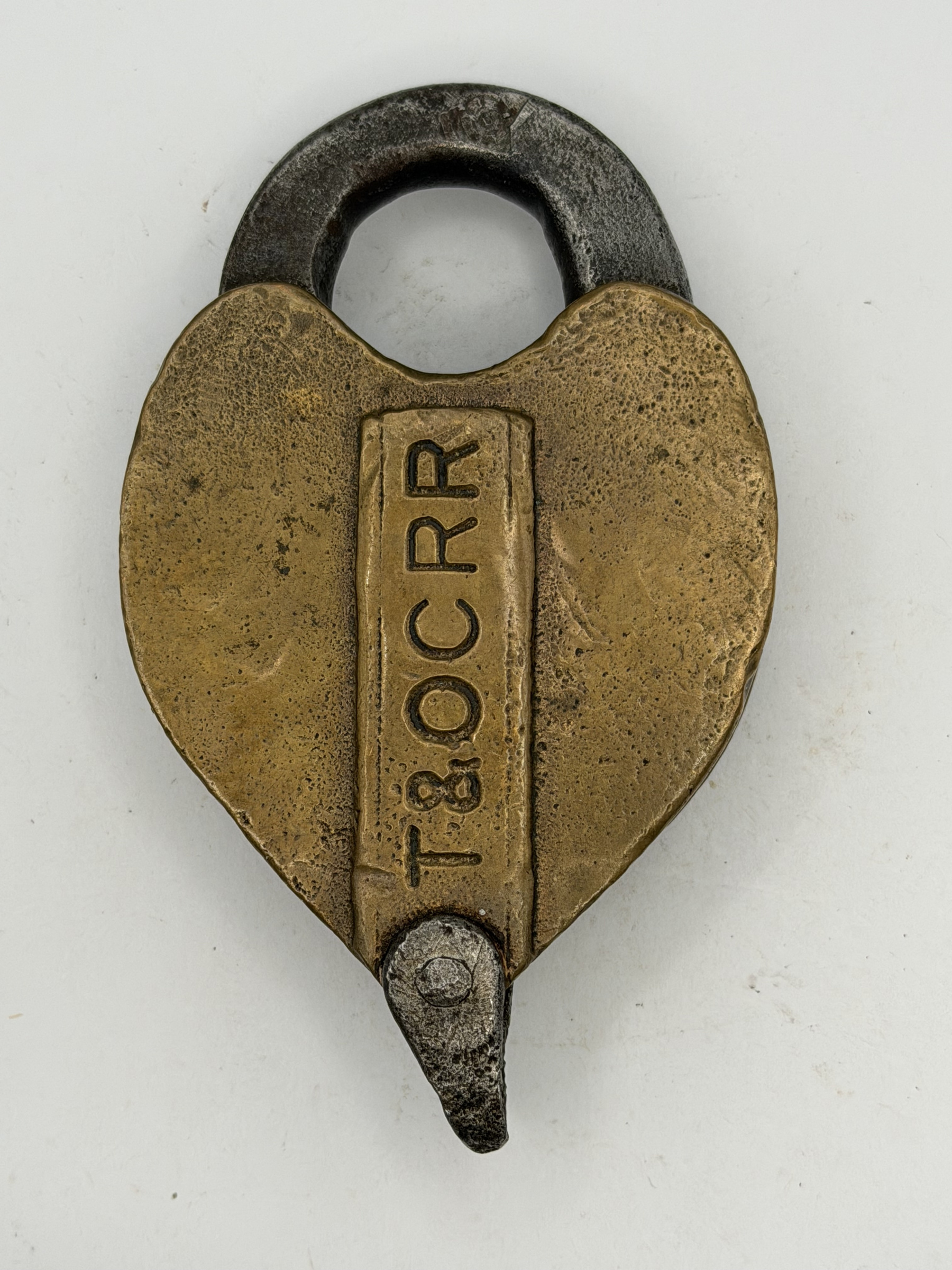 Toledo and Ohio Central Railroad Wilson [“W”] Bohannan Co. Brass Switch T&OCRR