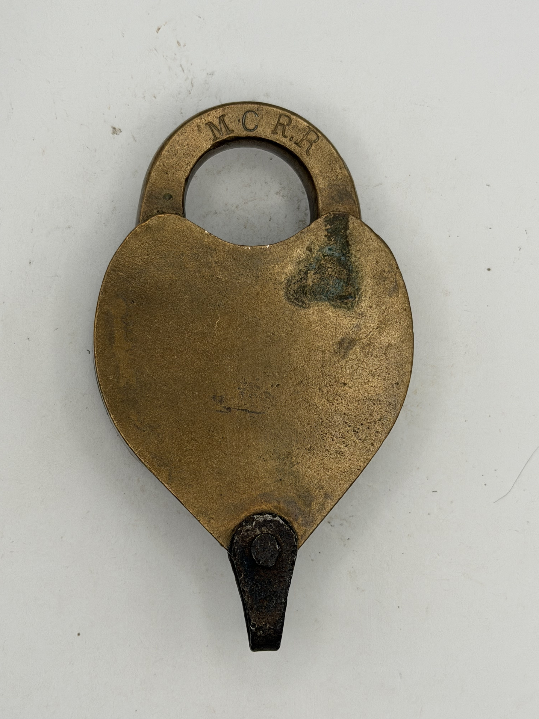 Michigan Central Railroad Wilson [“W”] Bohannan Co. Brass Unknown MC RR