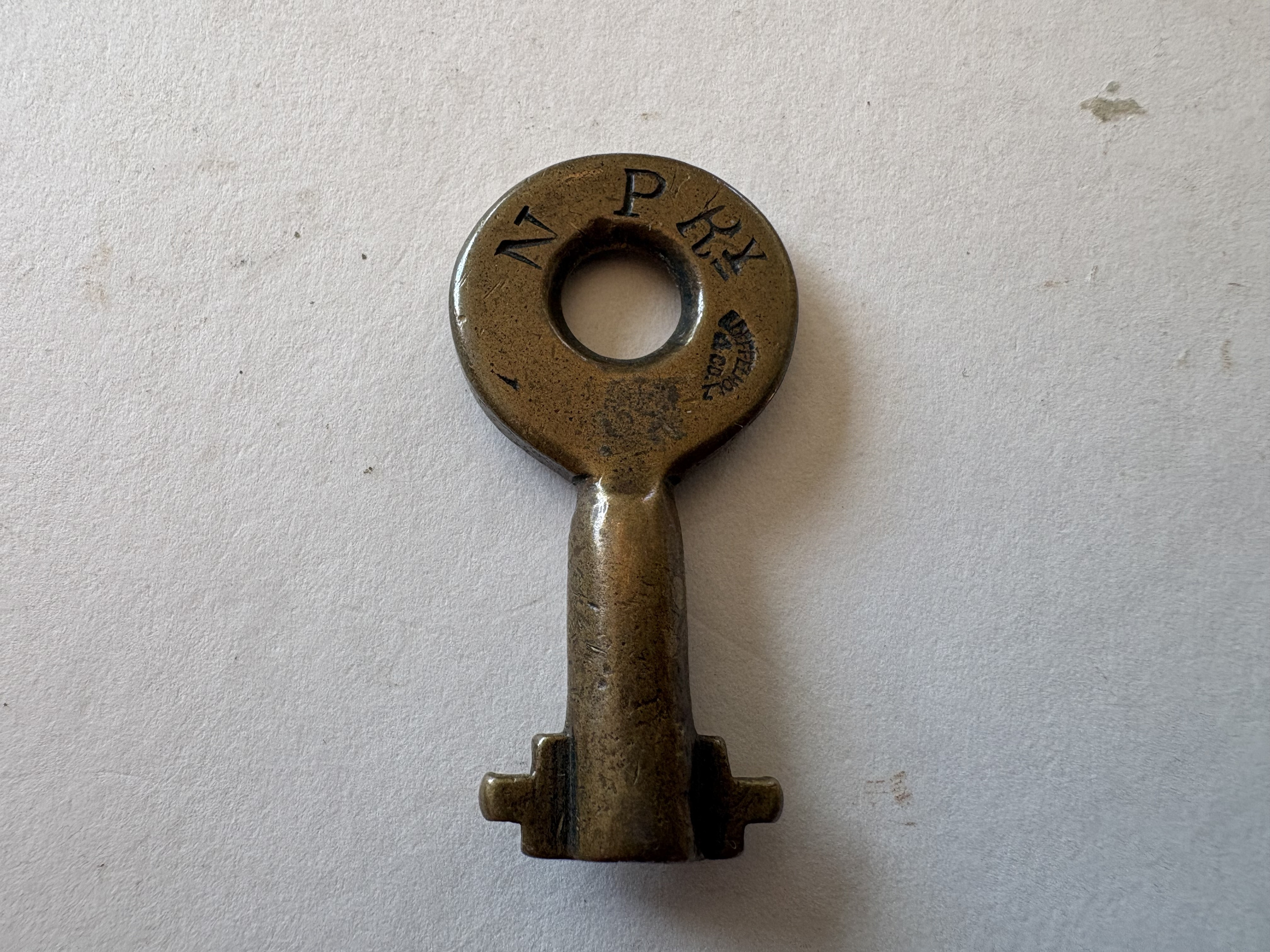 Northern Pacific Railway Loeffelholz & Co. Brass Mail Car NPRY