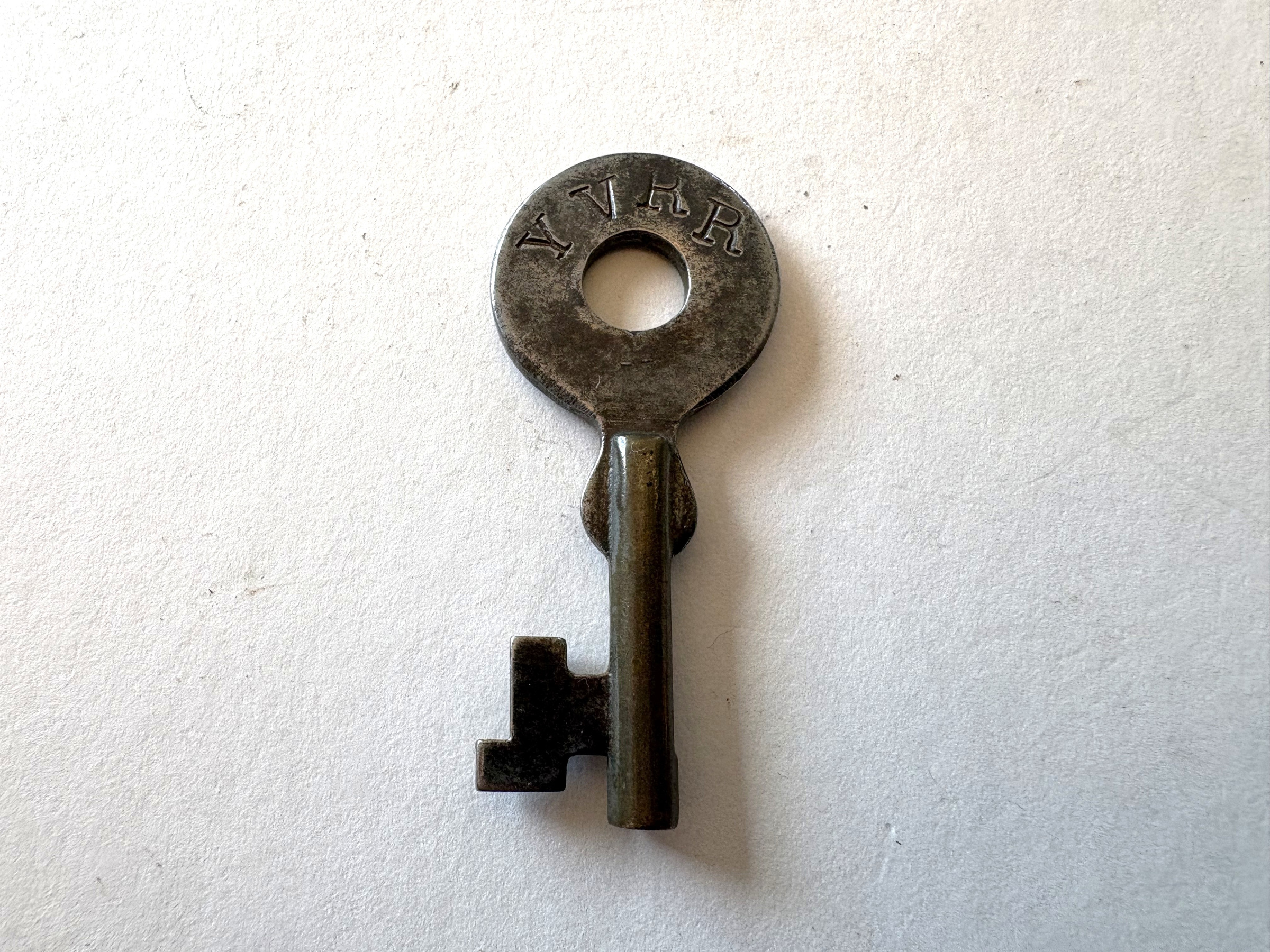 Yosemite Valley Railroad No hallmark Steel Switch Key YVRR