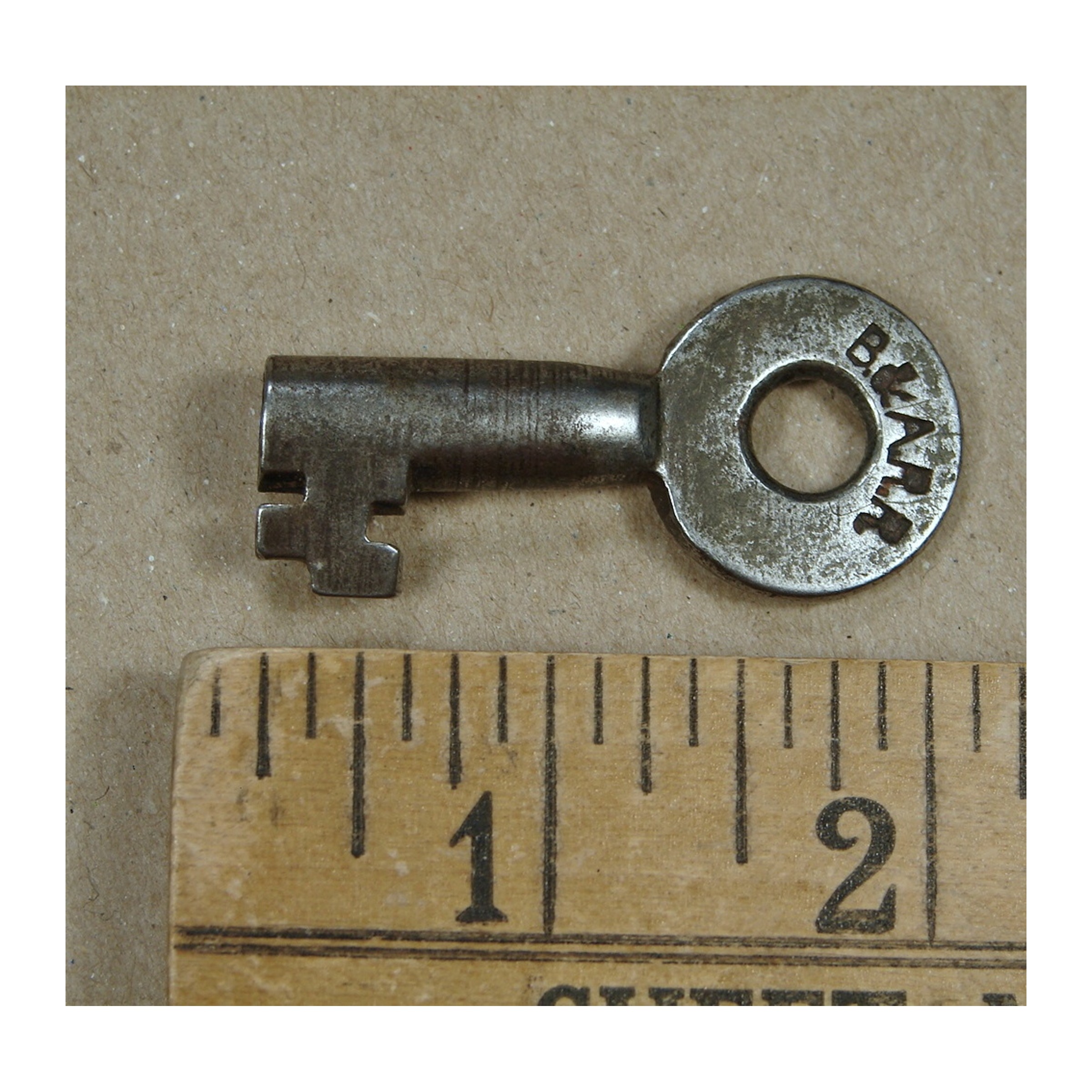 Boston & Albany No hallmark Steel Switch Key B&ARR