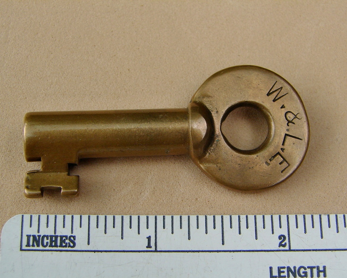 Wheeling & Lake Erie Adlake (straight) Brass Switch W&LE