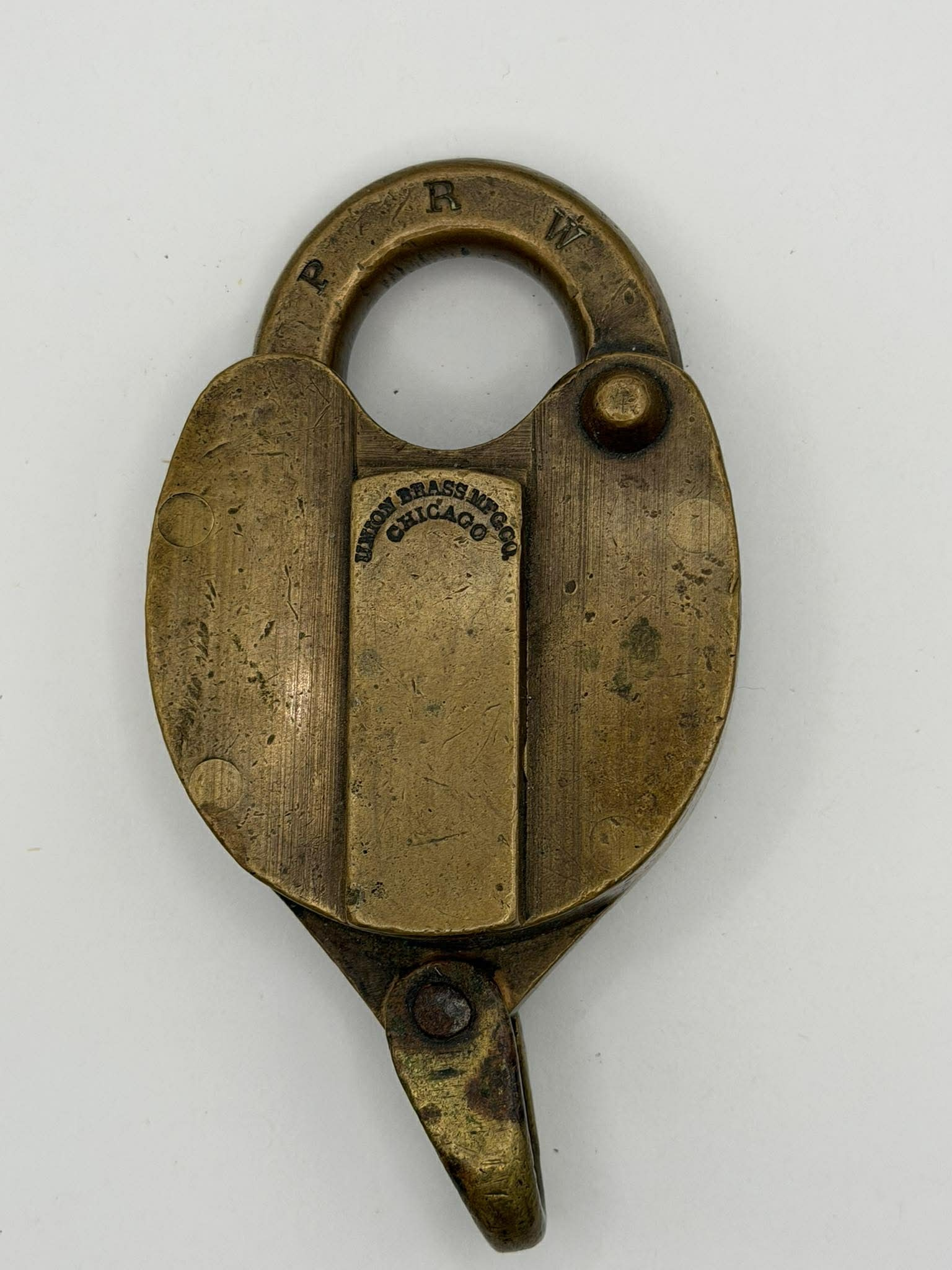 Peninsular Railway Extension Company Union Brass Mfg. Co. Brass Switch PRW