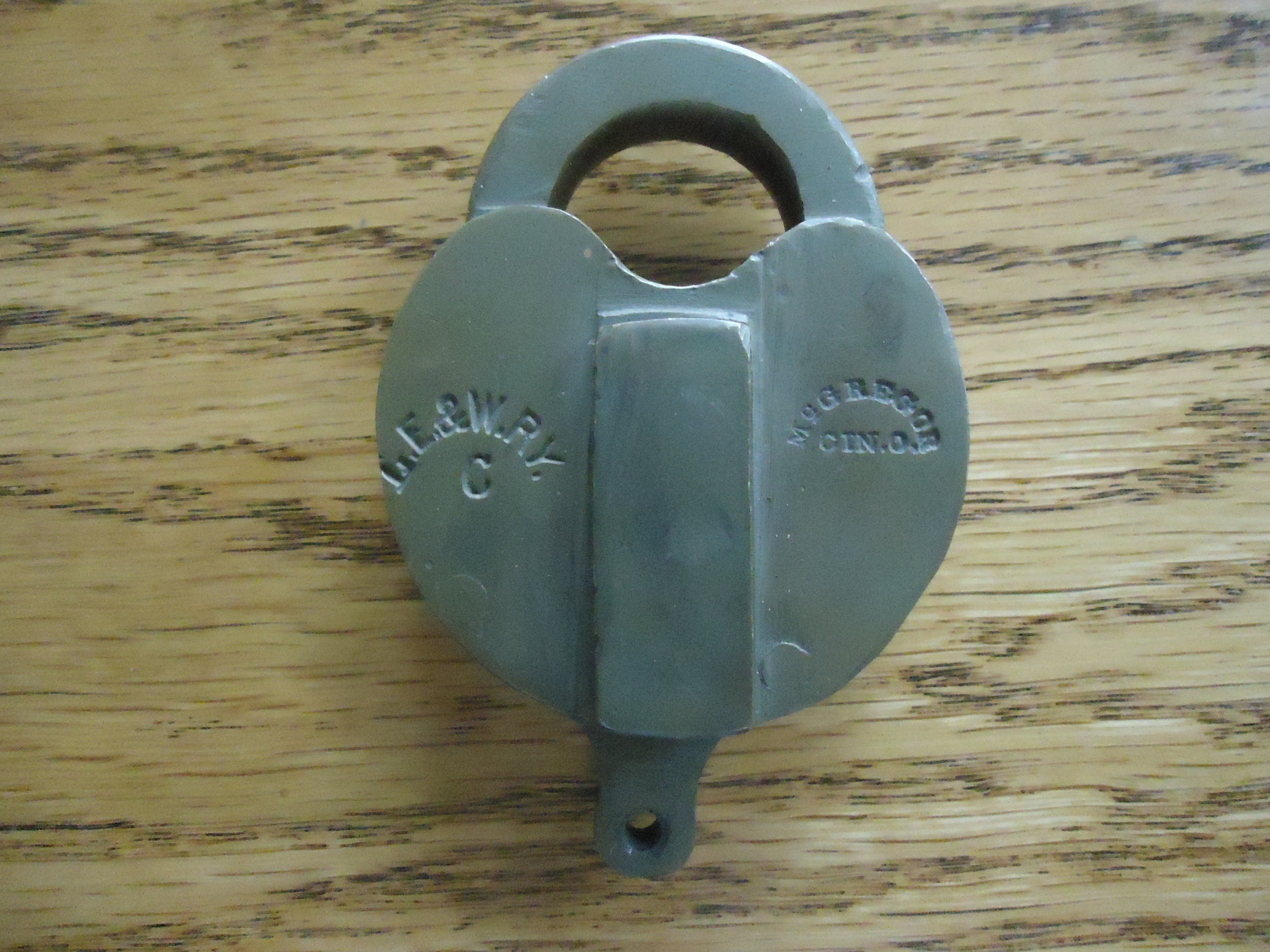 Lake Erie & Western Railway McGregor Brass Caboose / Car Door LE&W