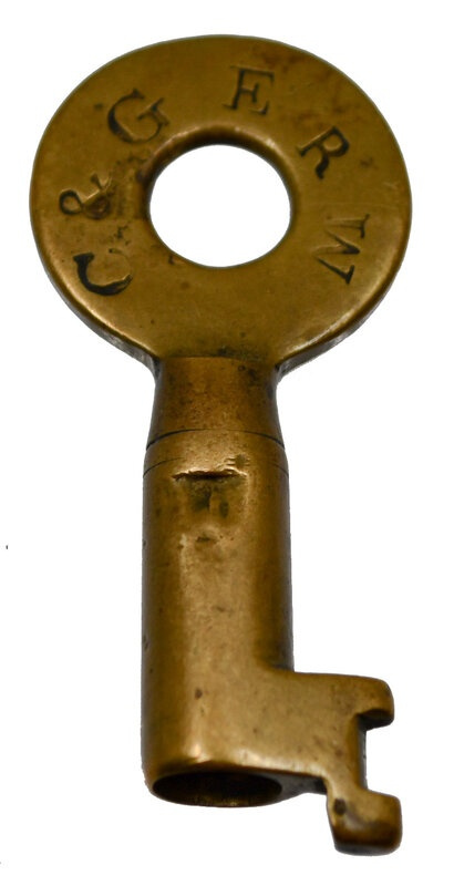 Chicago & Great Eastern C.I Brass C&GE RW