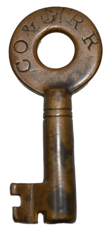 Choctaw Oklahoma & Gulf Brass Switch CO&GRR