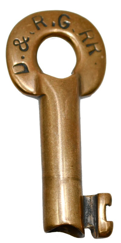 Denver & Rio Grande Brass Switch D&RGRR