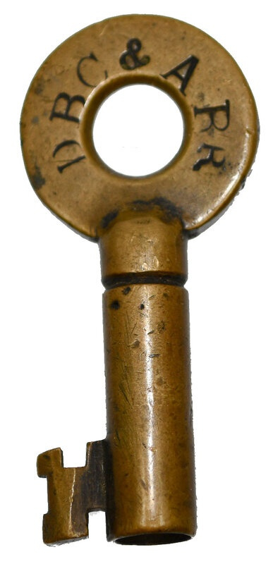 Detroit Bay City & Alpena Wilson Bohannan Brass Switch DBC&A RR