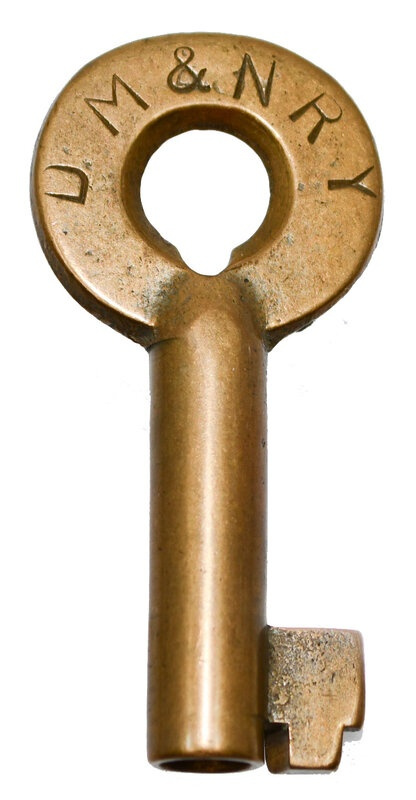Duluth Missabe & Northern Adlake Brass Switch DM&N RY