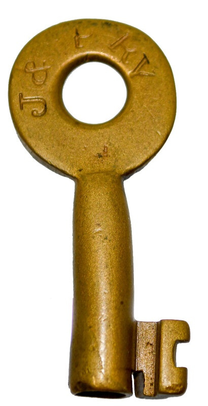 Joplin & Pittsburgh MM Buck & Co Brass J&P RY
