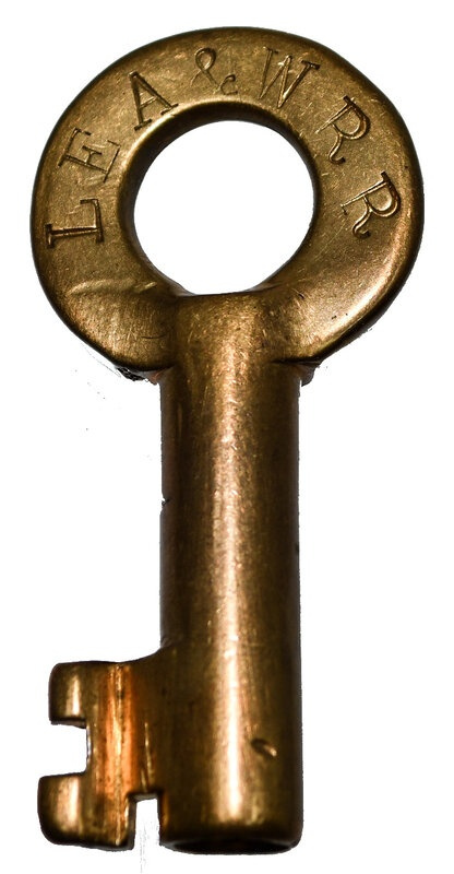Lake Erie Alliance & Wheeling Wilson Bohannan Brass Switch LEA&W RR