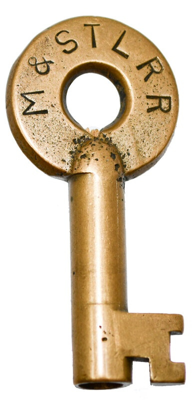 Minneapolis & St Louis Adlake Brass Switch M&STL RR