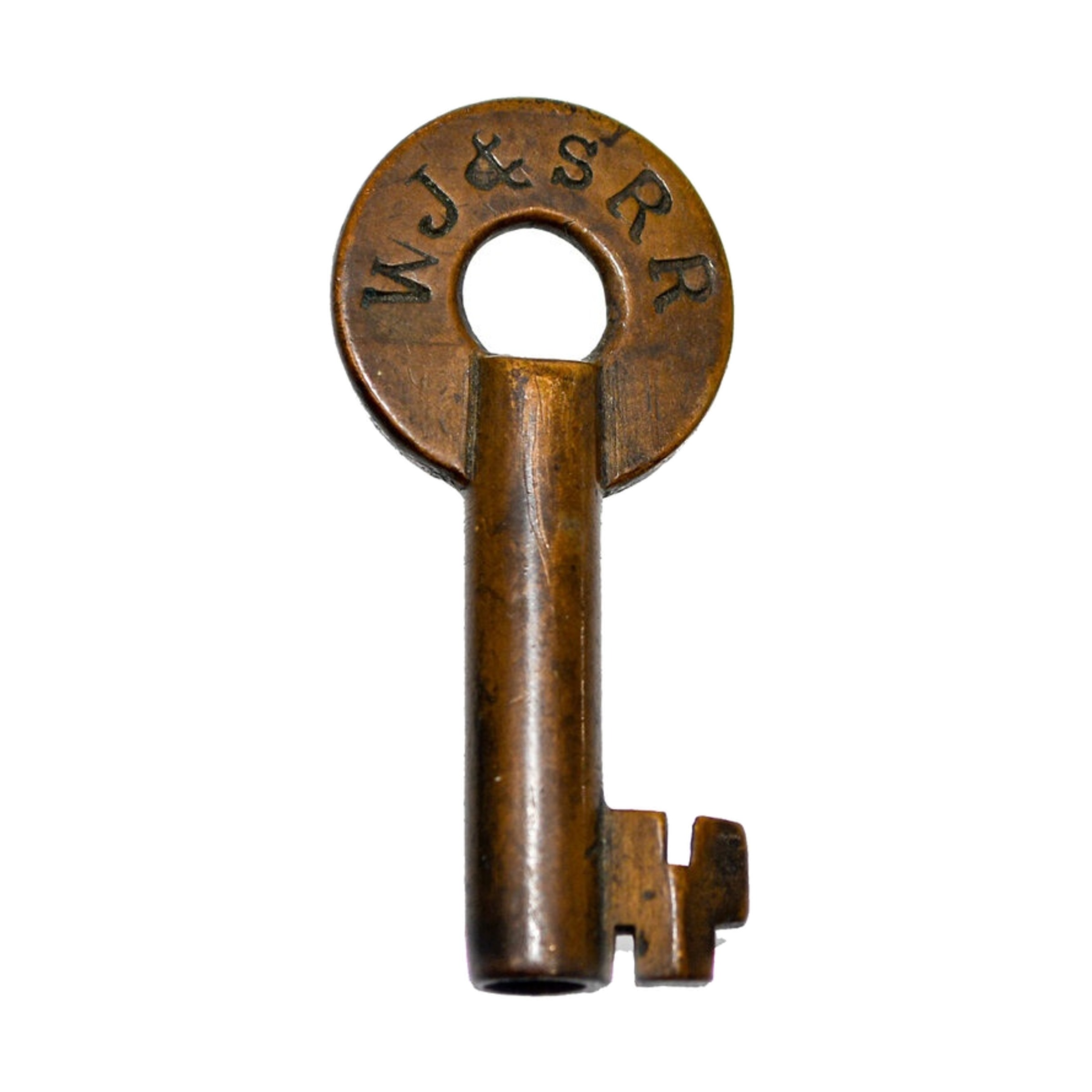 West Jersey & Seashore T.S Brass Switch WJ & S RR