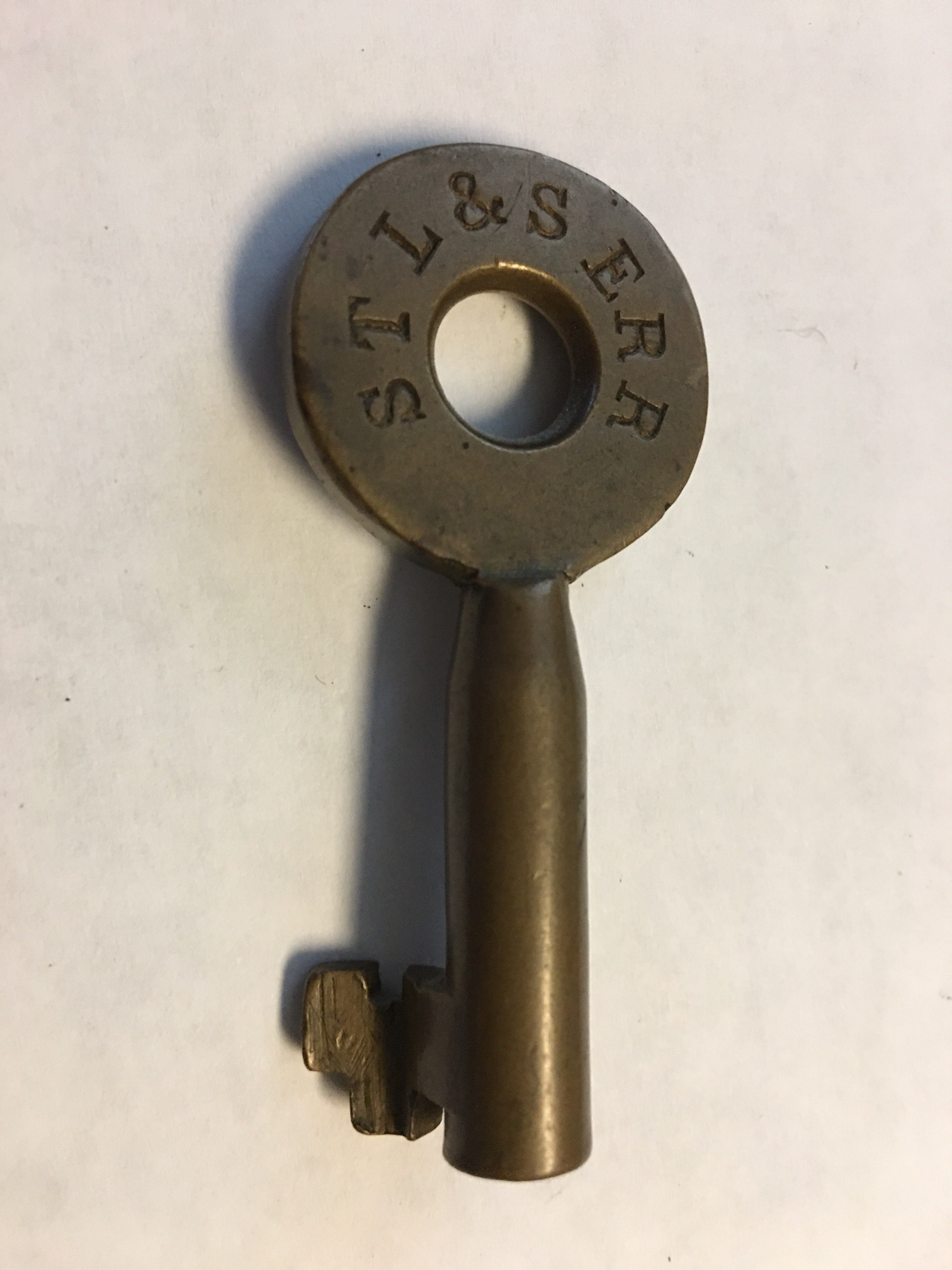 St Louis & Southeastern RR M. M. Buck & Co. Switch Key STL&SERR