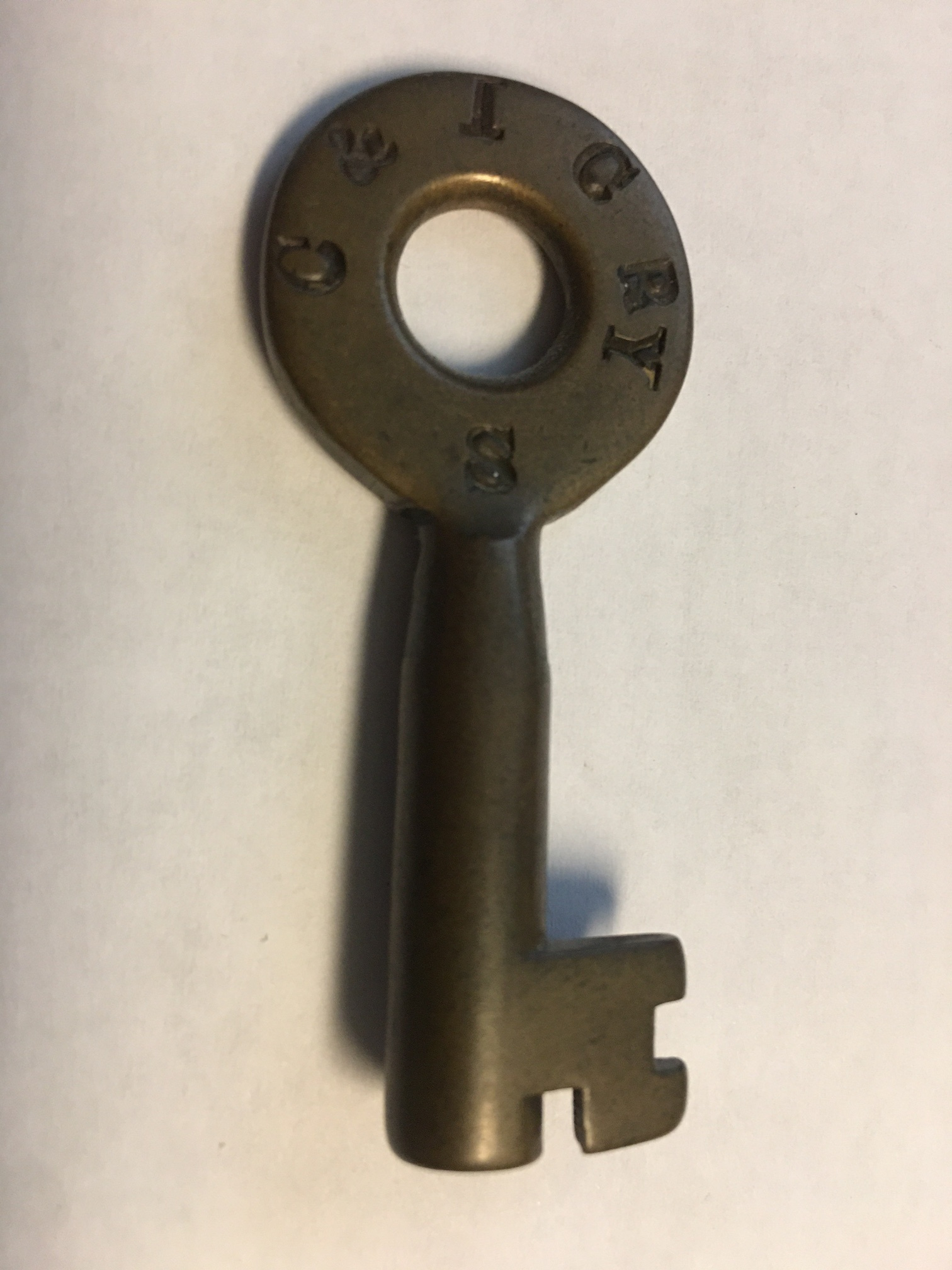 Chicago & Indiana Coal RY Union Brass Mfg. Co. [no hallmark] Brass C&ICRY
