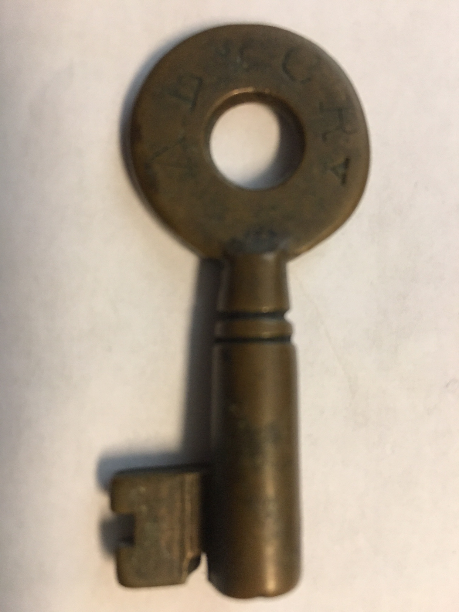 Aurora Elgin & Chicago RY No hallmark Brass Unknown AE&CRY