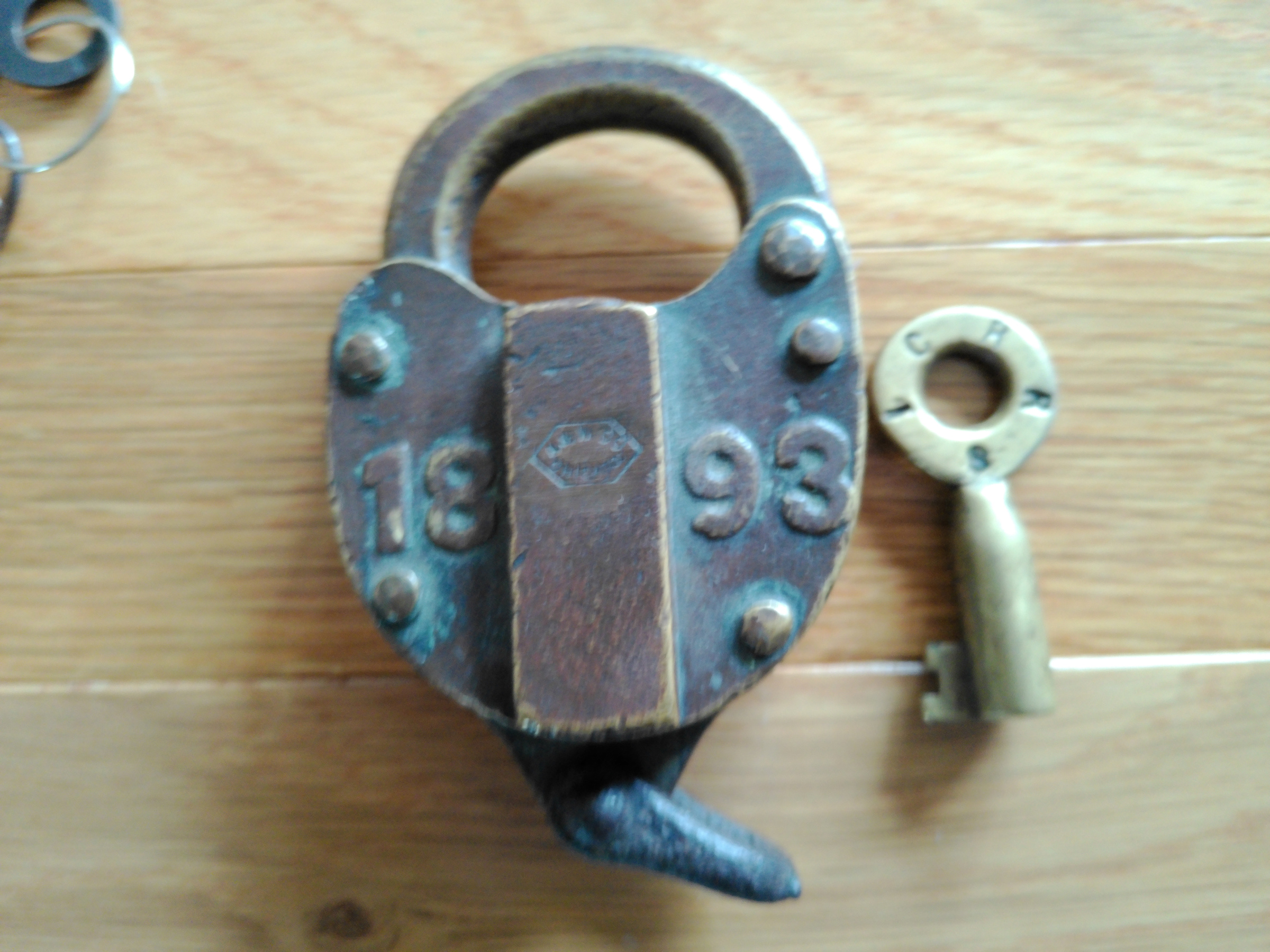 Illinois Central Adams & Westlake (hexagon) Brass Switch ICRR