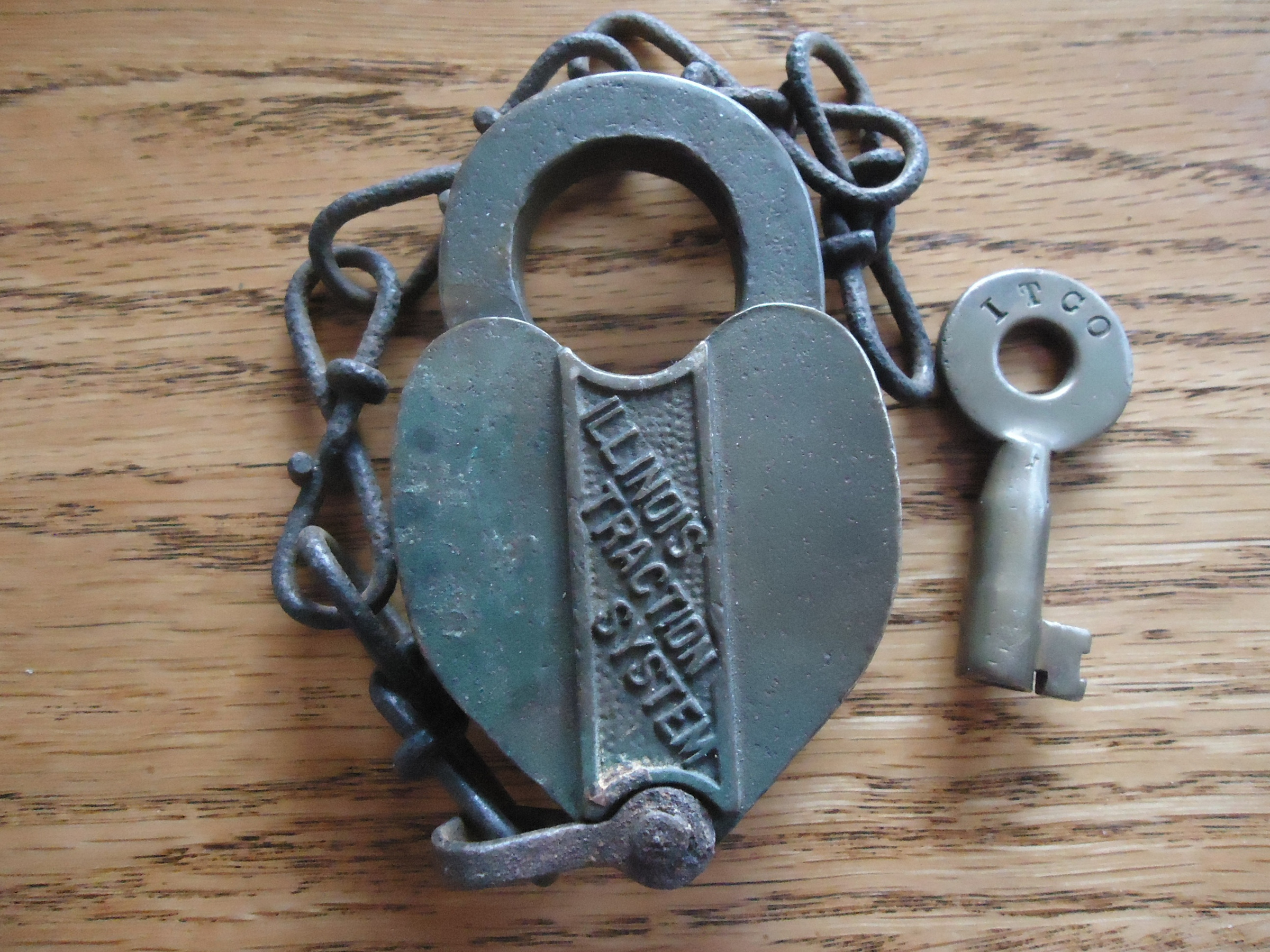 Illinois Traction System Slaymaker (straight) – Slaymaker Lock Co. Brass Switch ITCO