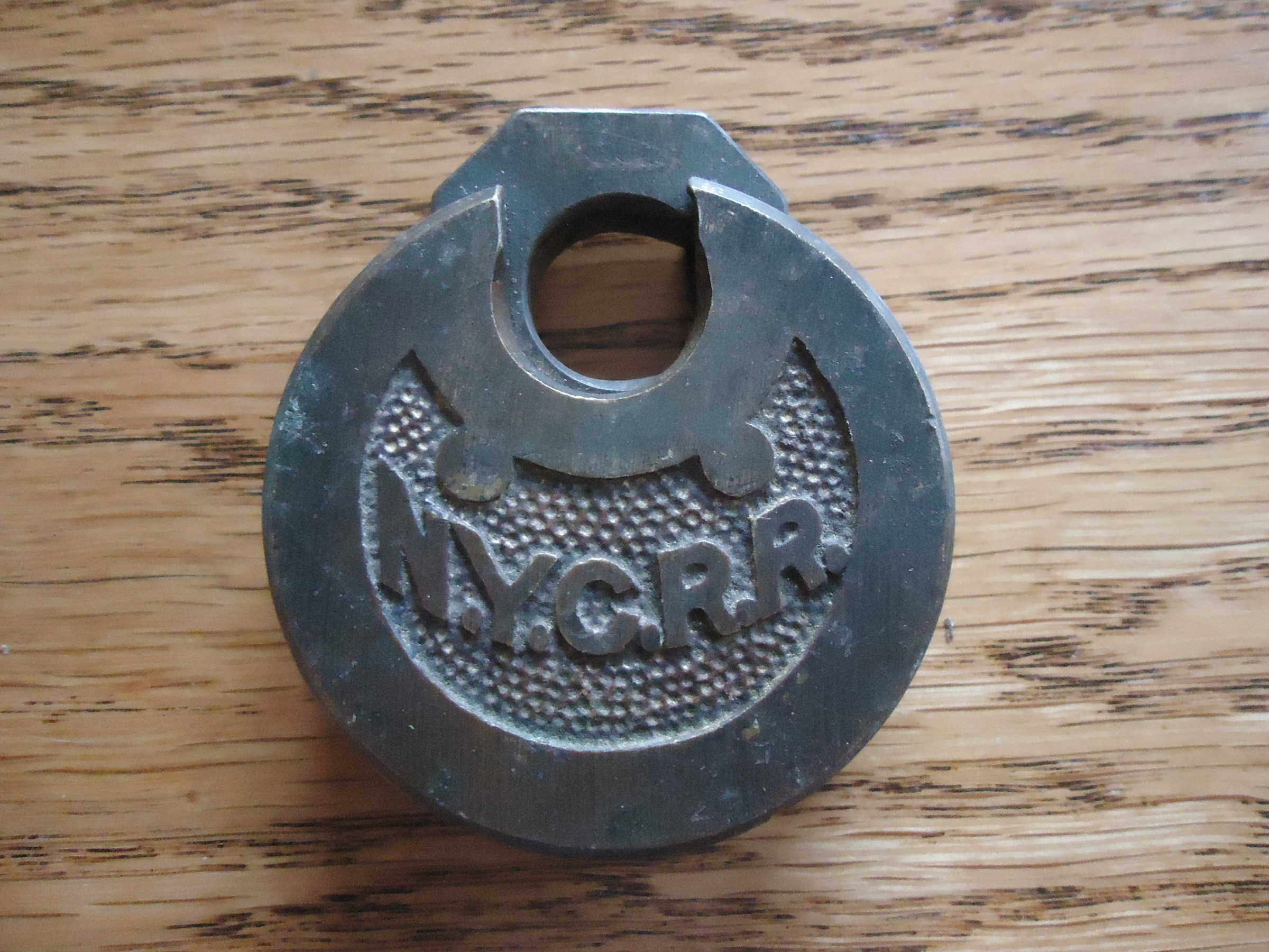 New York Central No hallmark Brass Unknown NYCRR