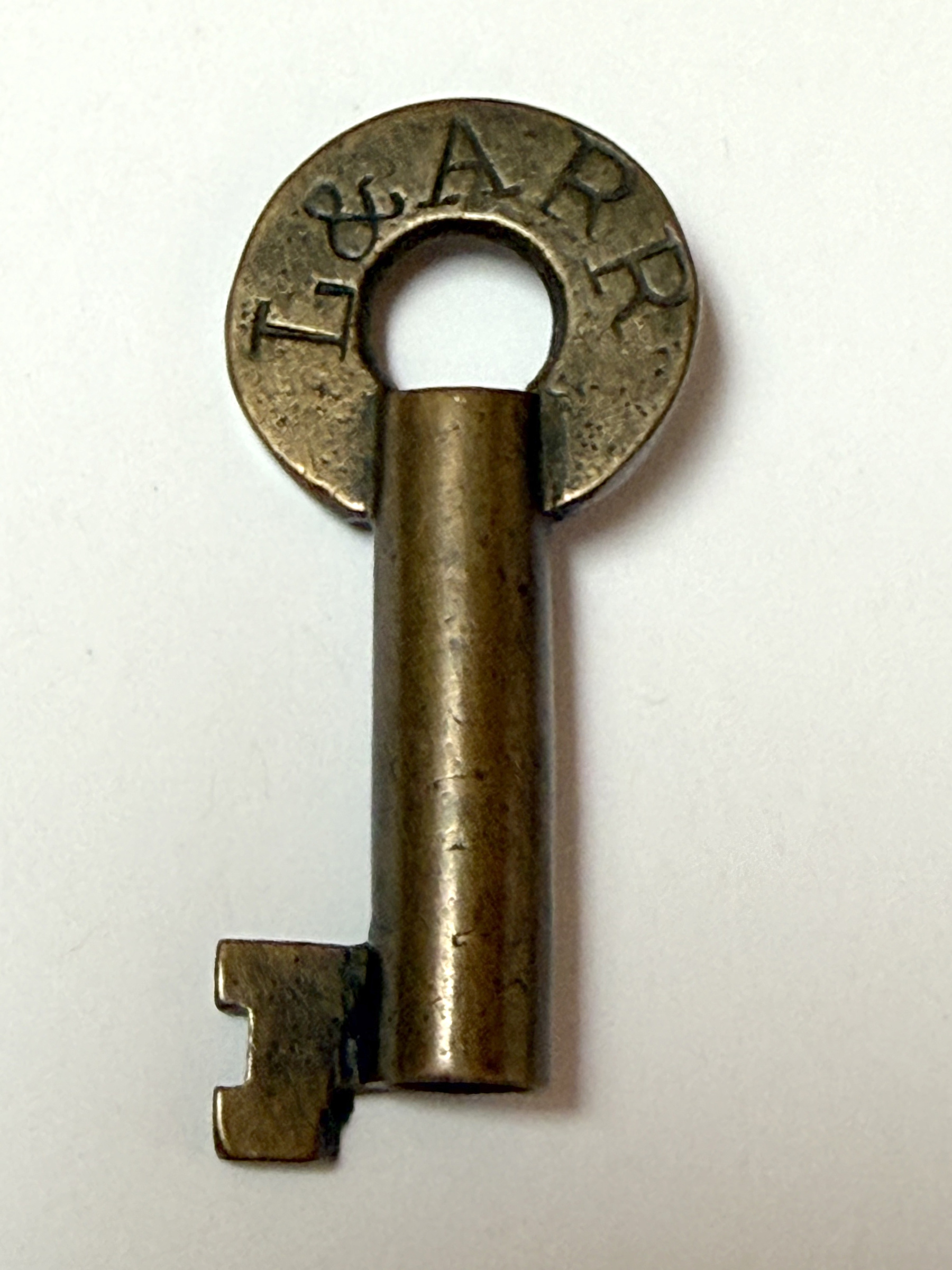 Louisville and Atlantic Railroad No hallmark Brass Unknown L&ARR