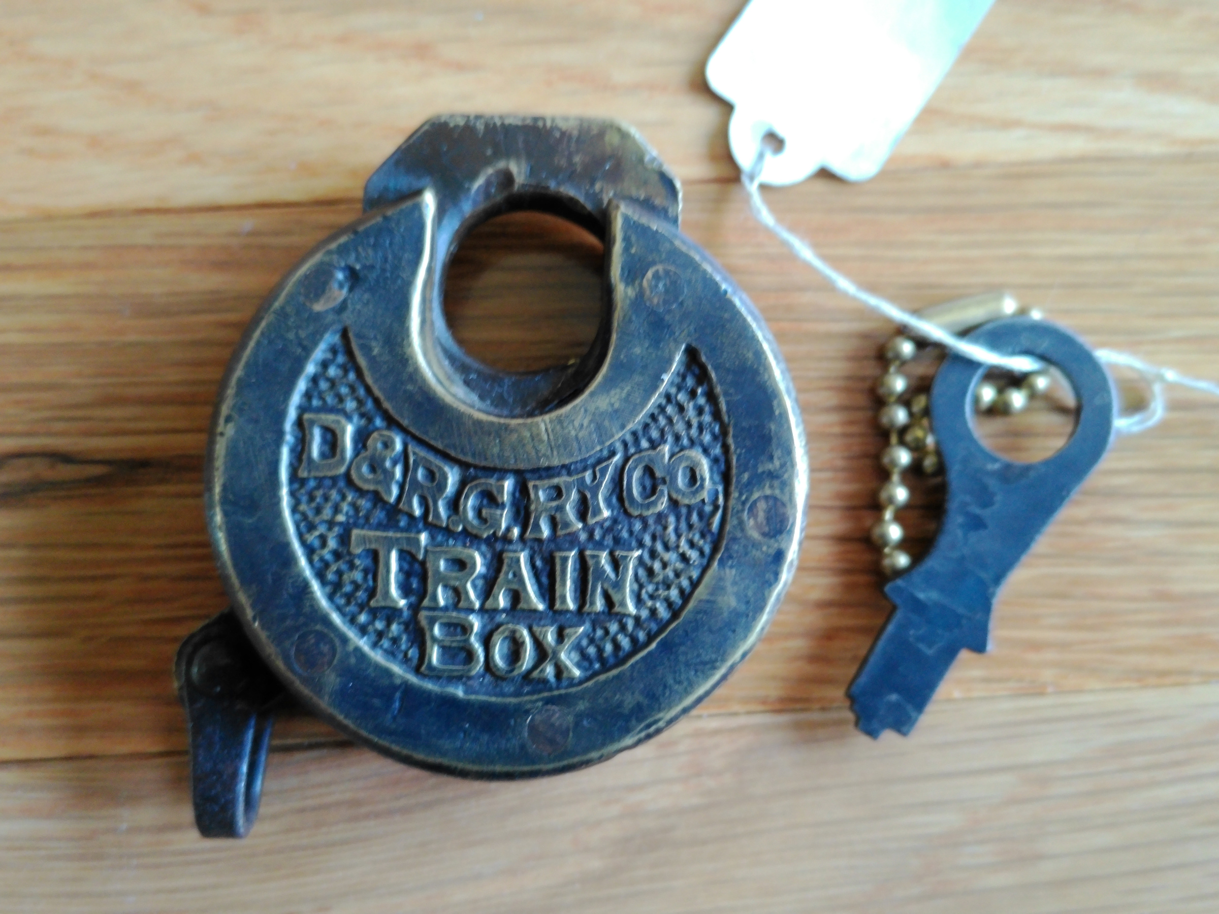 Denver & Rio Grande RY CO Brass Unknown D&RGRYCO