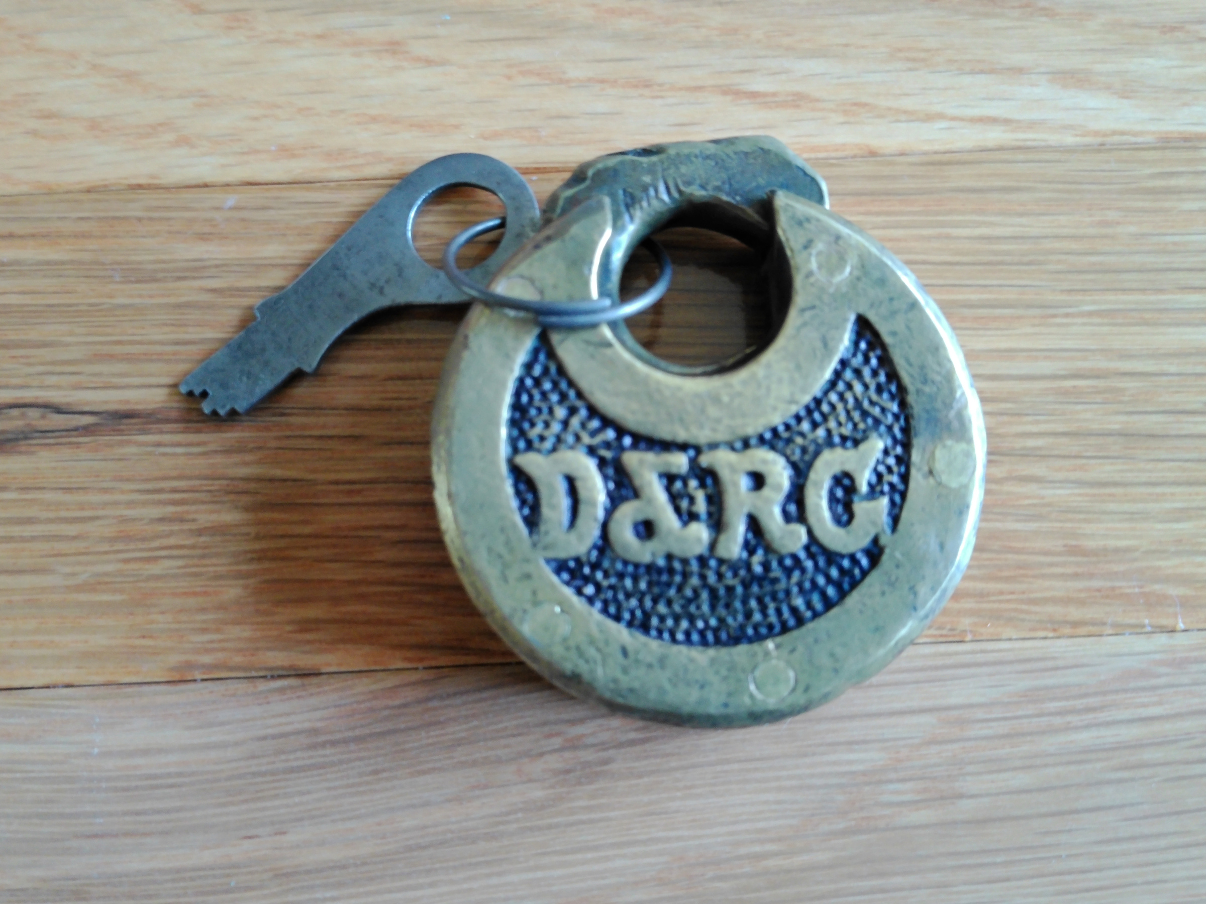Denver & Rio Grande Brass Unknown D&RG