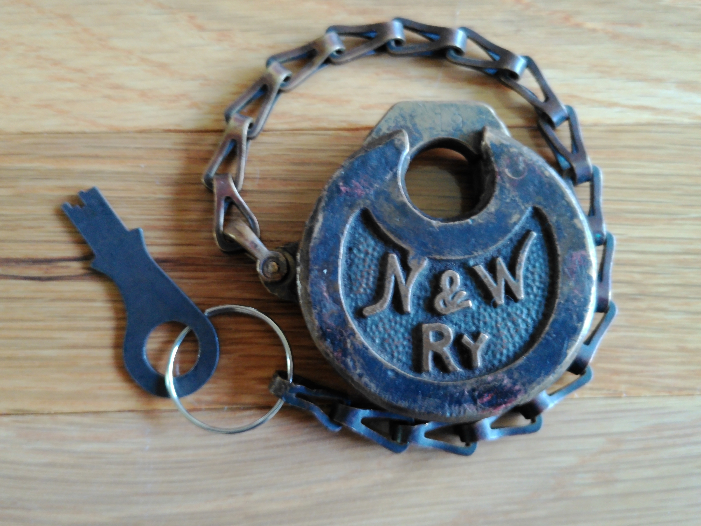 Norfolk & Western Ry Brass Unknown N&WRY