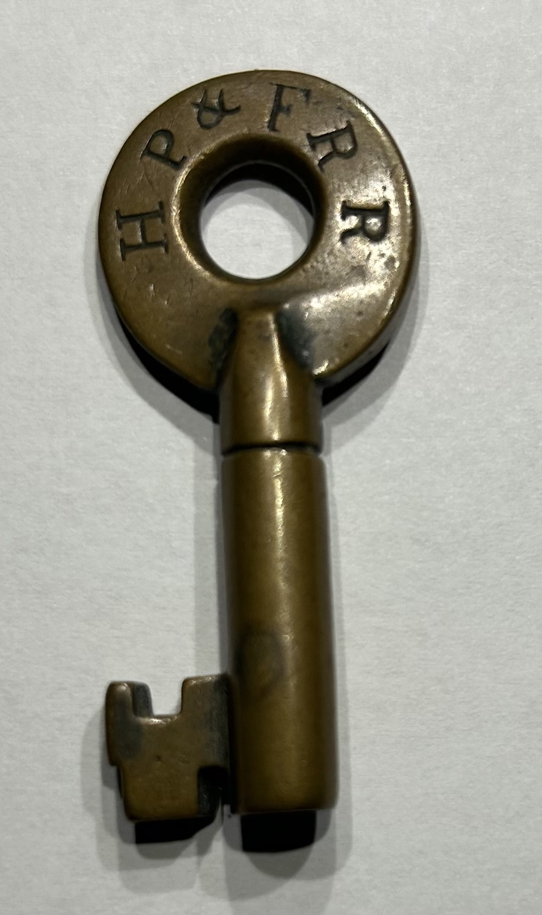 Hartford Providence & Fishkill Wilson [“W”] Bohannan Co. Brass Switch