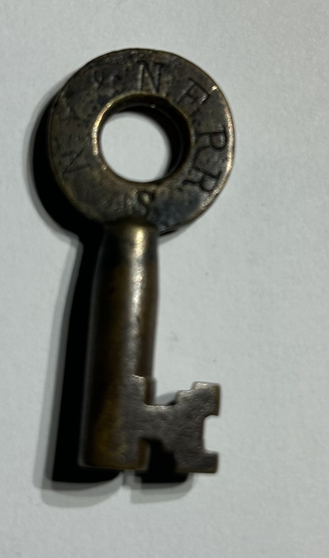 New York & New England J. L. Howard & Co. Brass Switch Key NY&NERR