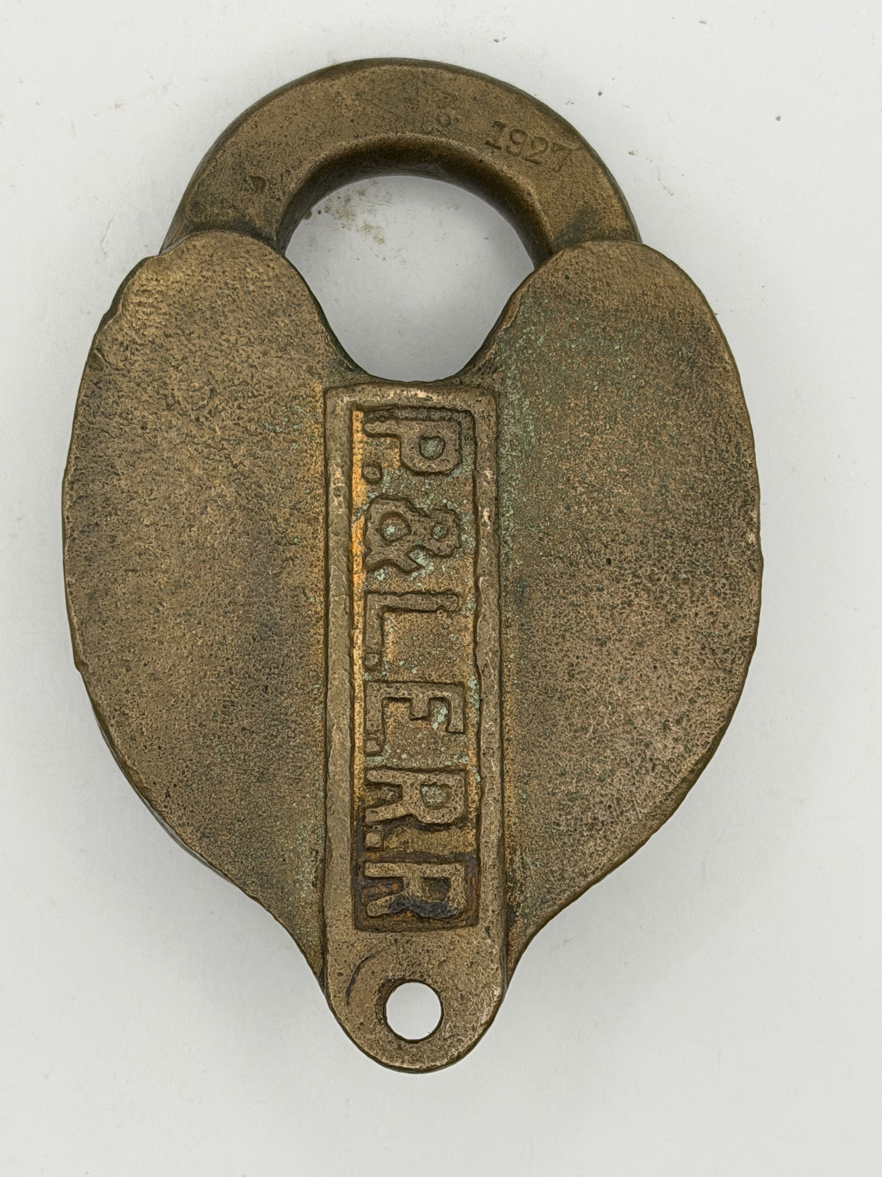 Pittsburgh and Lake Erie Railroad No hallmark Brass Unknown P&LE