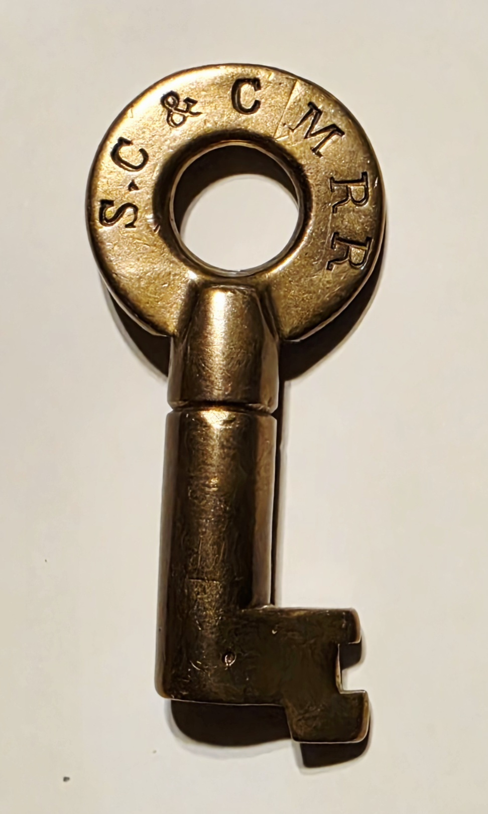 Stoney Clove & Catskill Mountain Railroad Wilson Bohannan Brass Switch Key