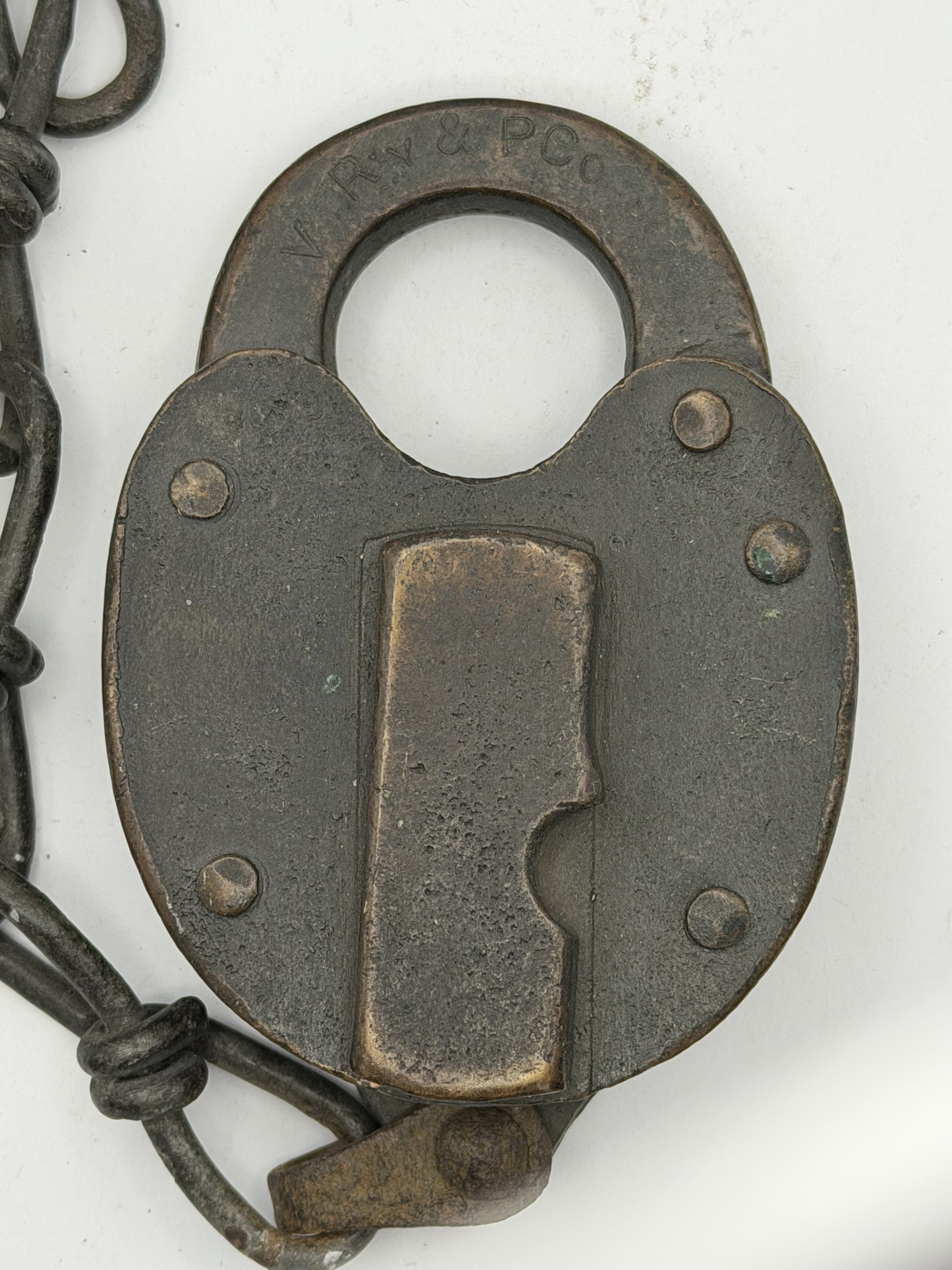 Virginia Railway and Power Company Fraim (Keystone) Brass Switch VRY&PCO