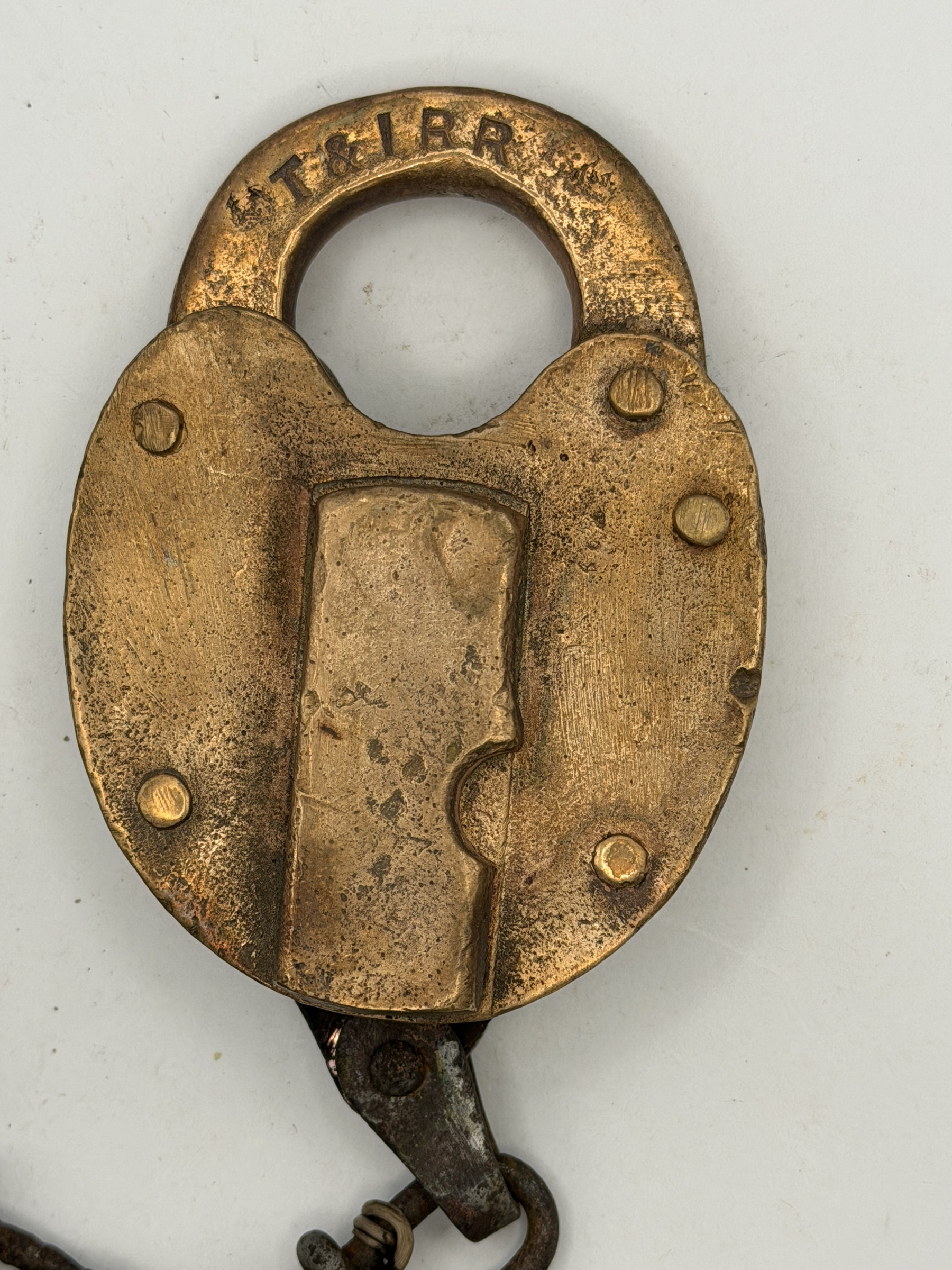 Toledo and Indiana Railroad E. J. Brooks & Co. Brass Unknown T&IRR