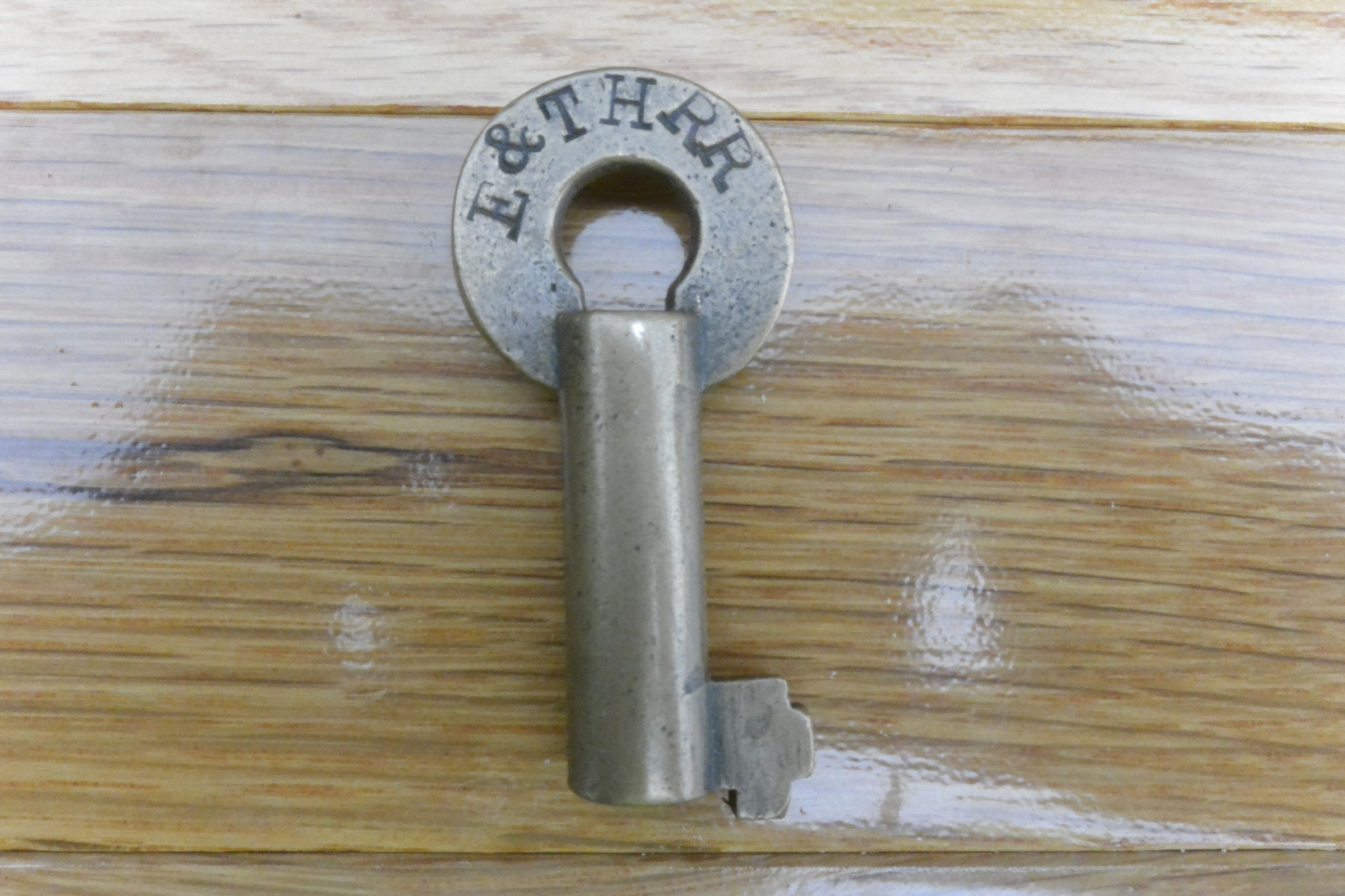 Evansville & Terre Haute Brass Switch Key E&THRR