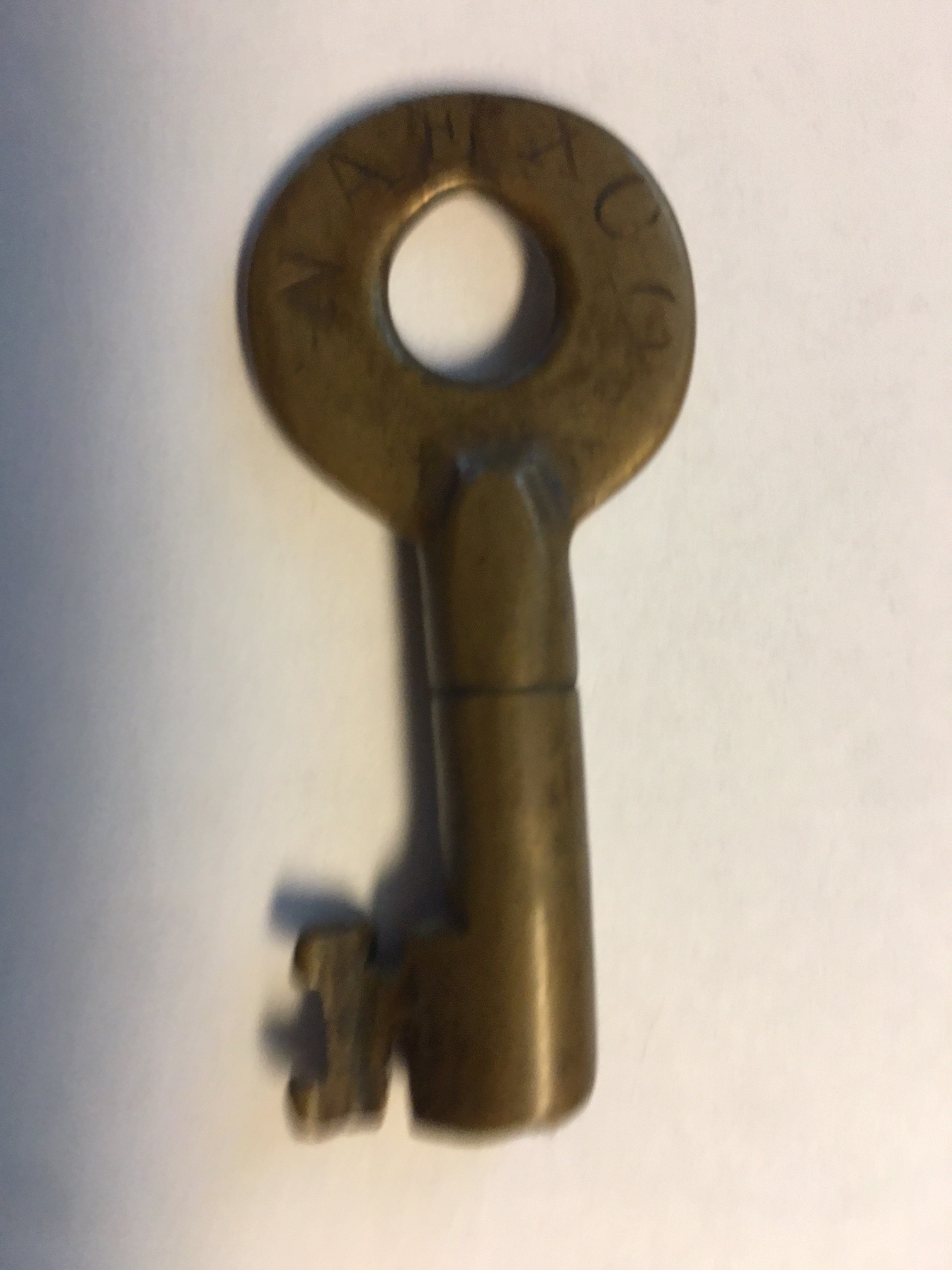 National Express Co Wilson [“W”] Bohannan Co. Brass NAEXCO