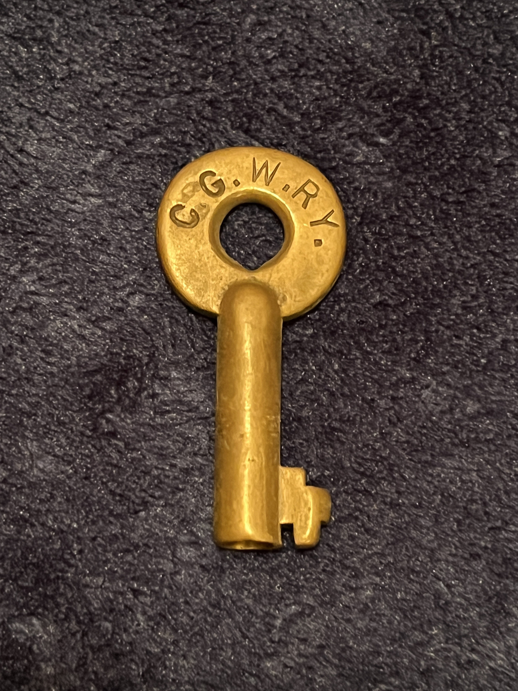 Chicago Great Western Railway Adams & Westlake (oval) Brass Switch