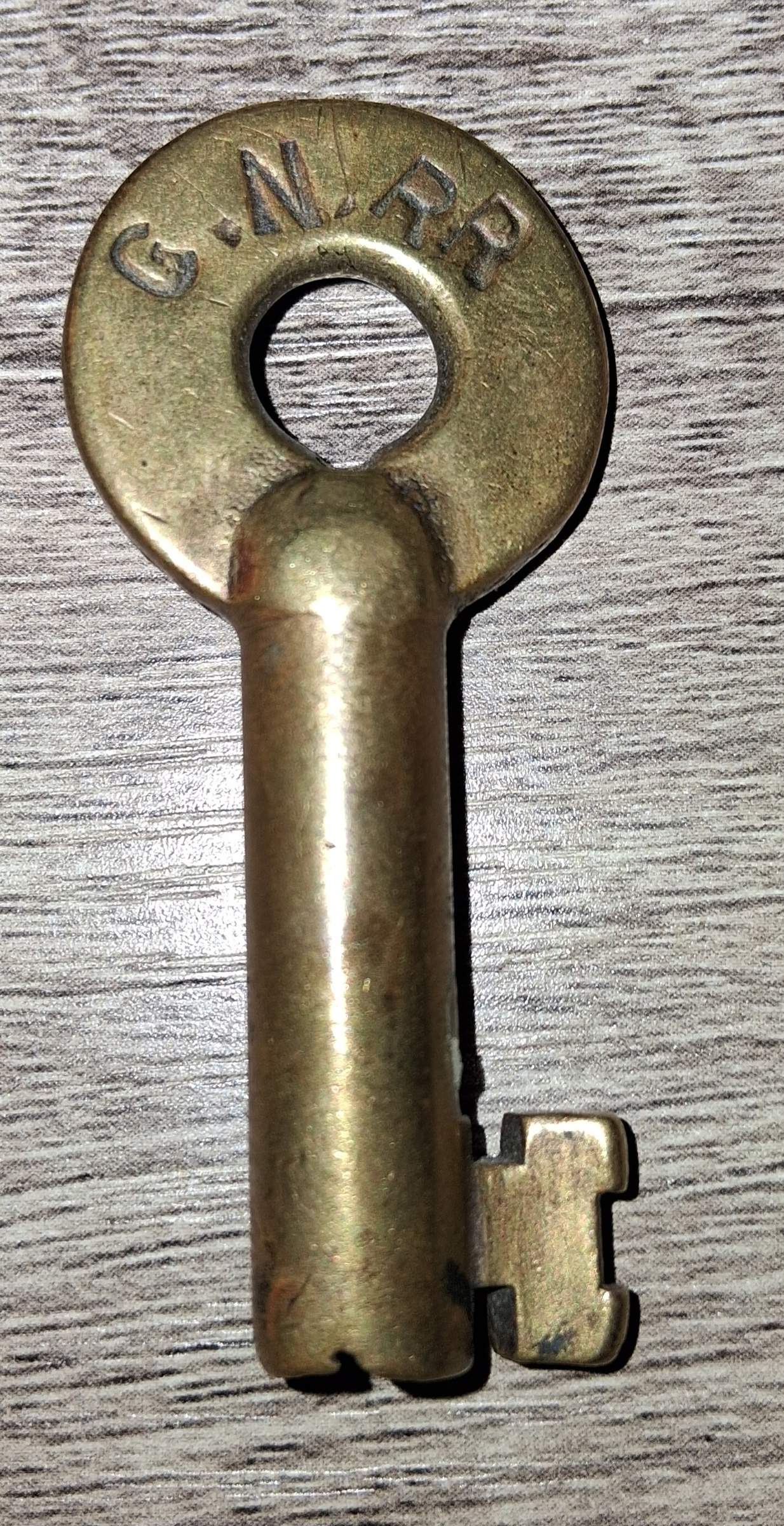 Cincinnati Northern Railroad Adams & Westlake (hexagon) Brass Switch CNRR