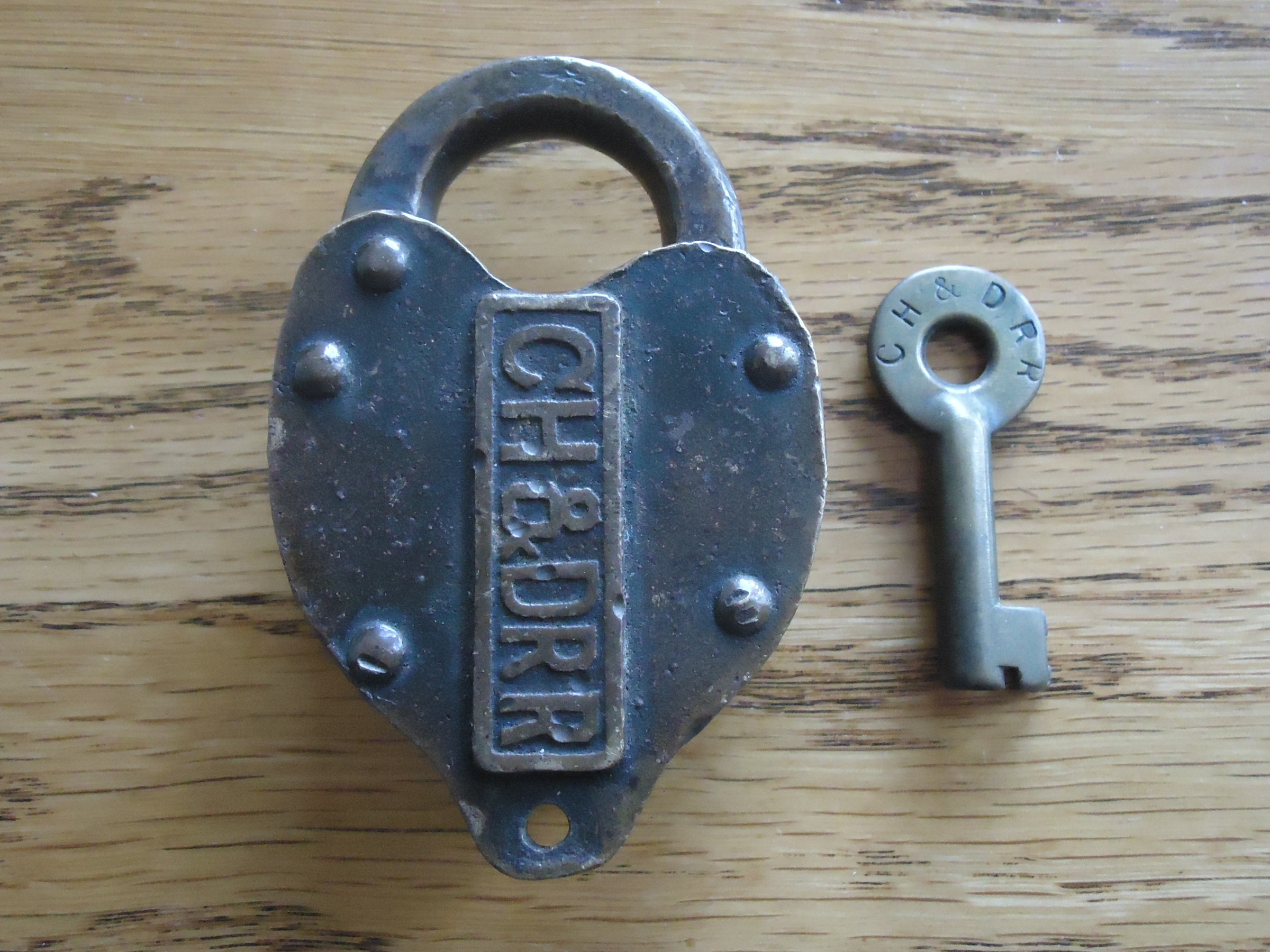 Cincinnati Hamilton & Dayton No hallmark Brass Switch CH&D