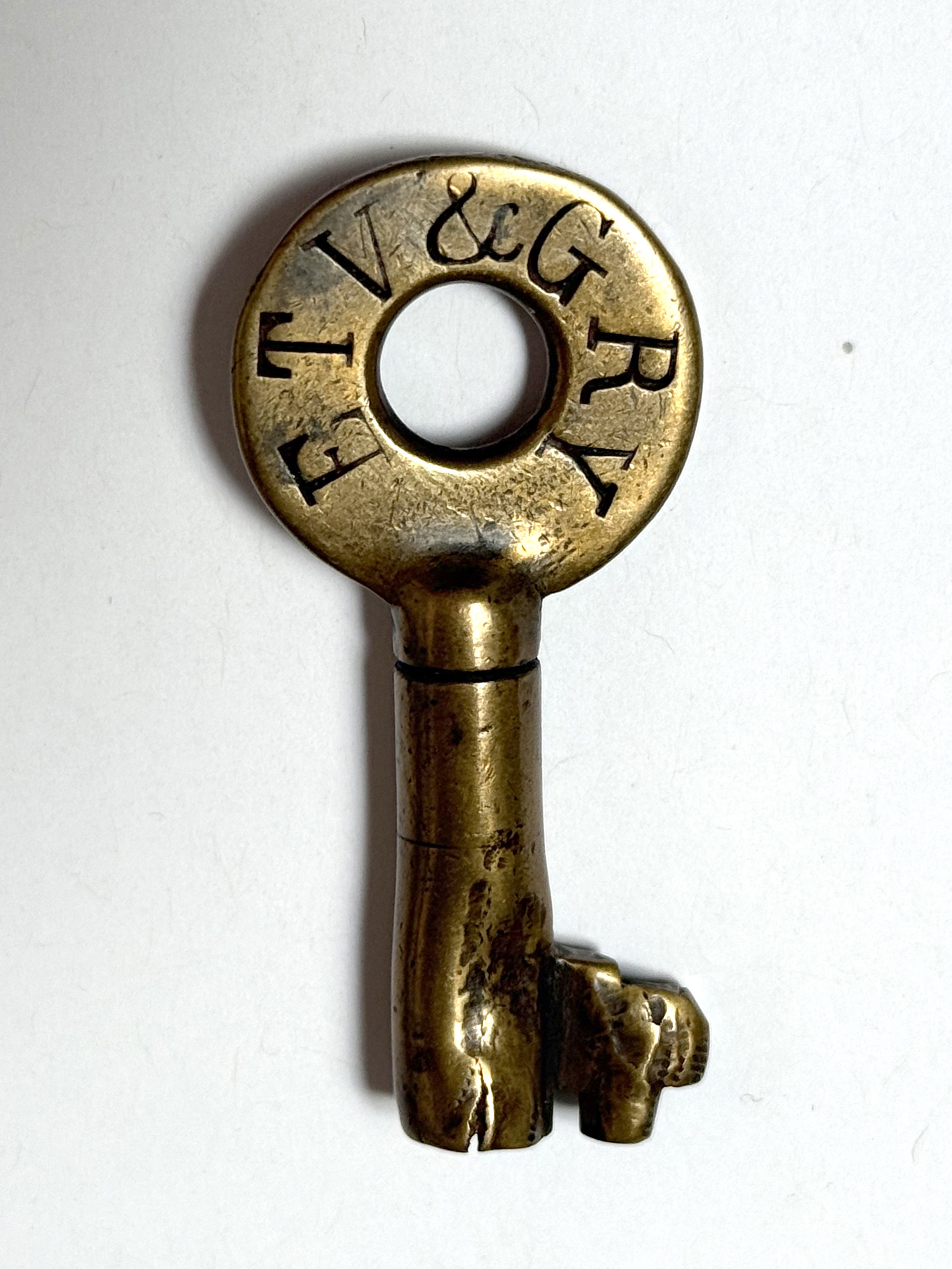 East Tennessee, Virginia & Georgia Railway Speckmann Co. Brass Unknown ETV&GRY