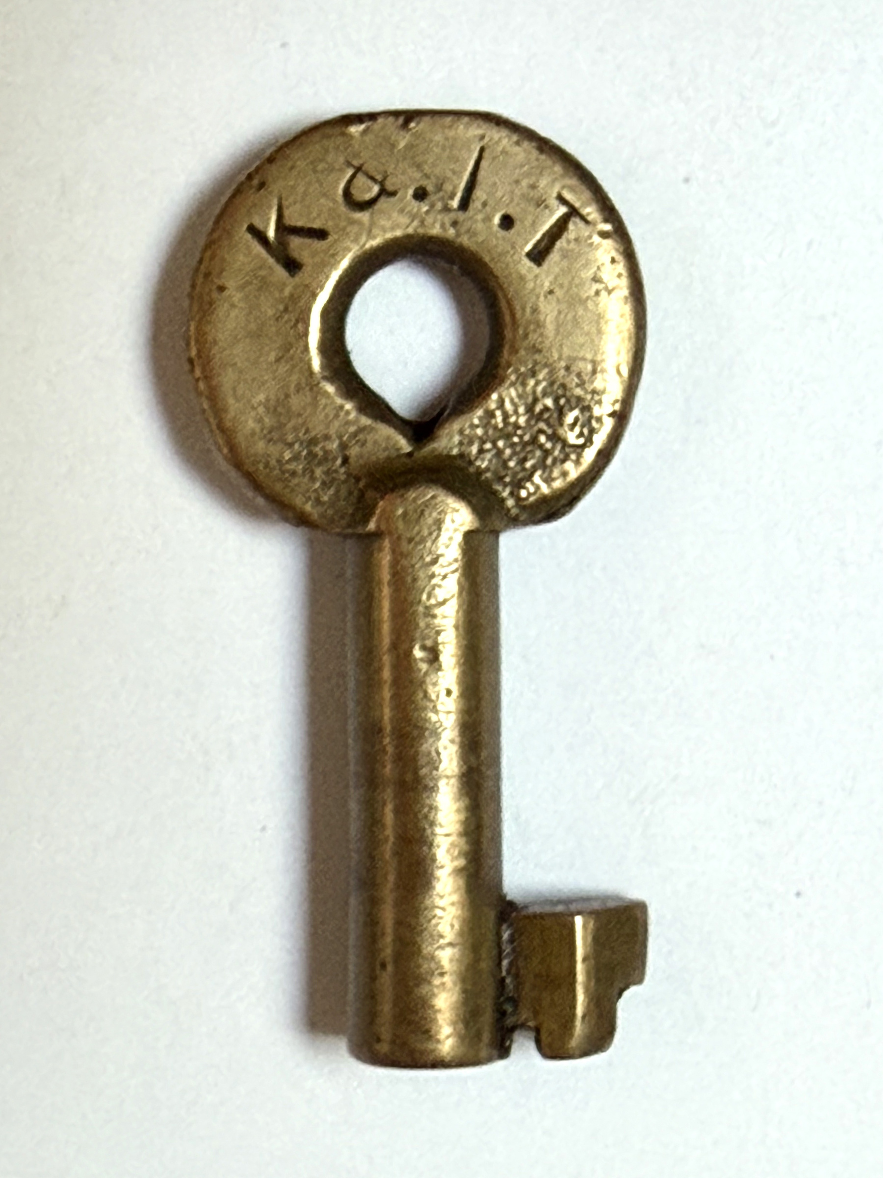 Kentucky & Indiana Terminal Adlake (straight) Brass Unknown K&IT