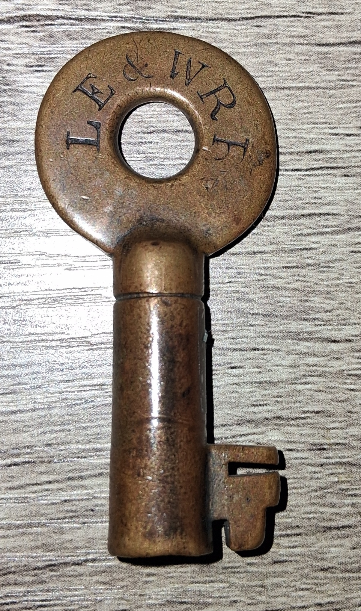 Wilson [“W”] Bohannan Co. Brass Switch LE&W RR