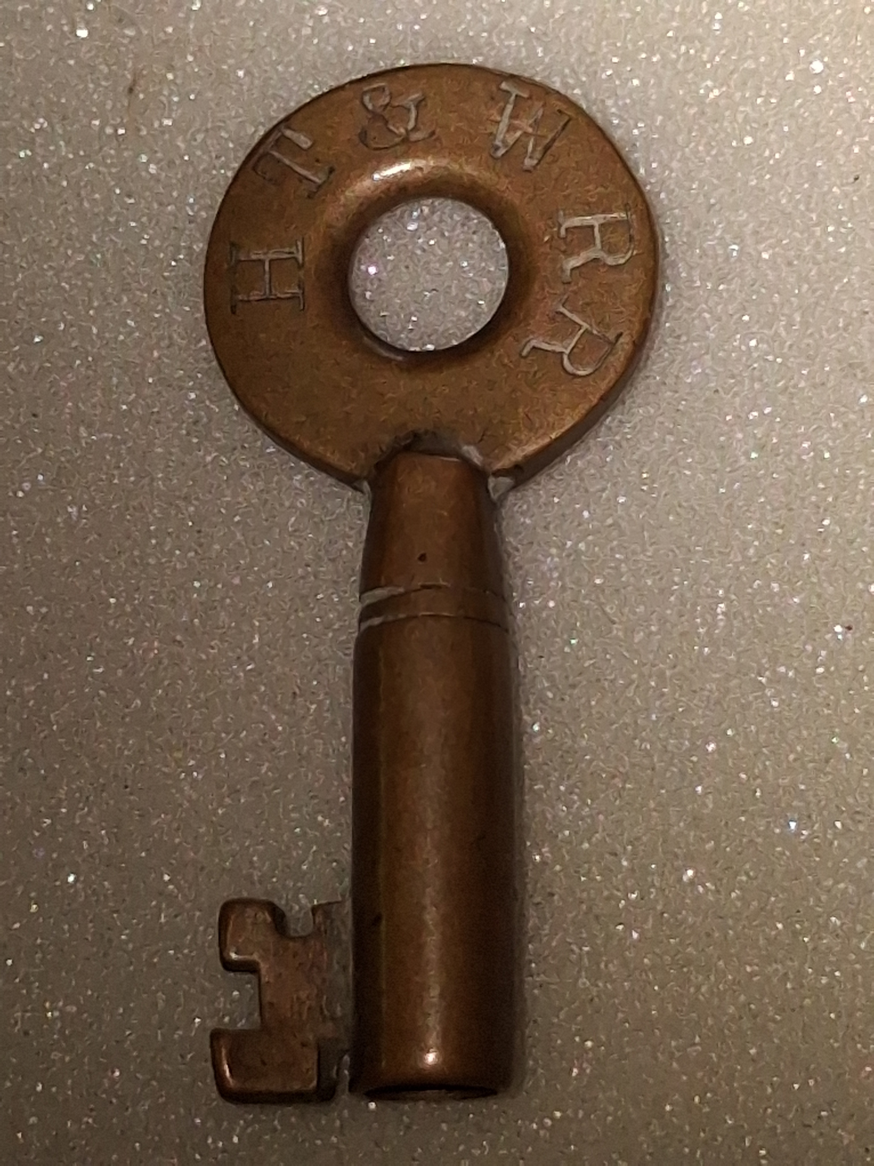 Hoosac Tunnel & Wilmington RR No hallmark Brass Switch HT&WRR