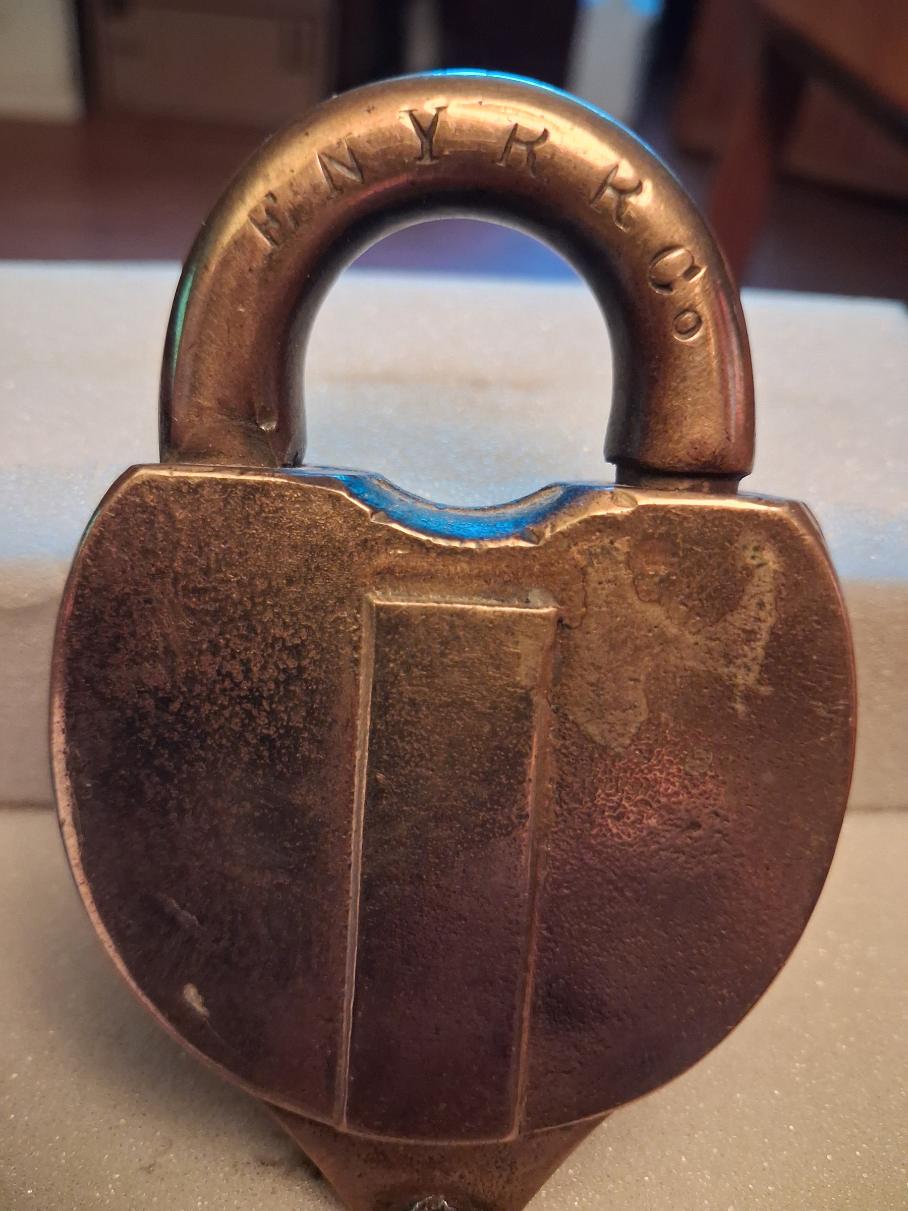 Eastern New York Railroad Co Brass Switch ECNYRRCO