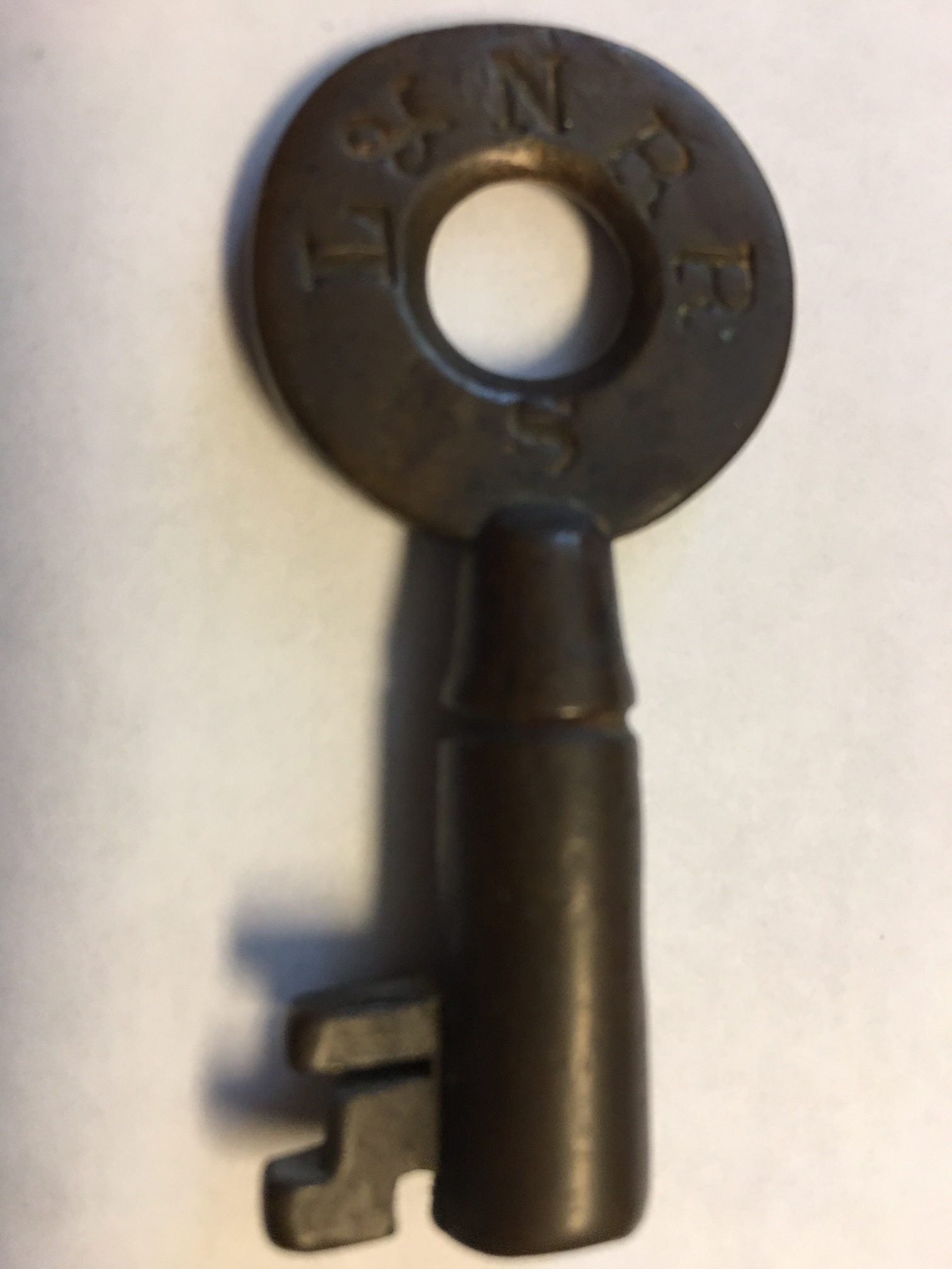 Louisville & Nashville RR Speckmann & Dix Brass Switch Key L&NRR