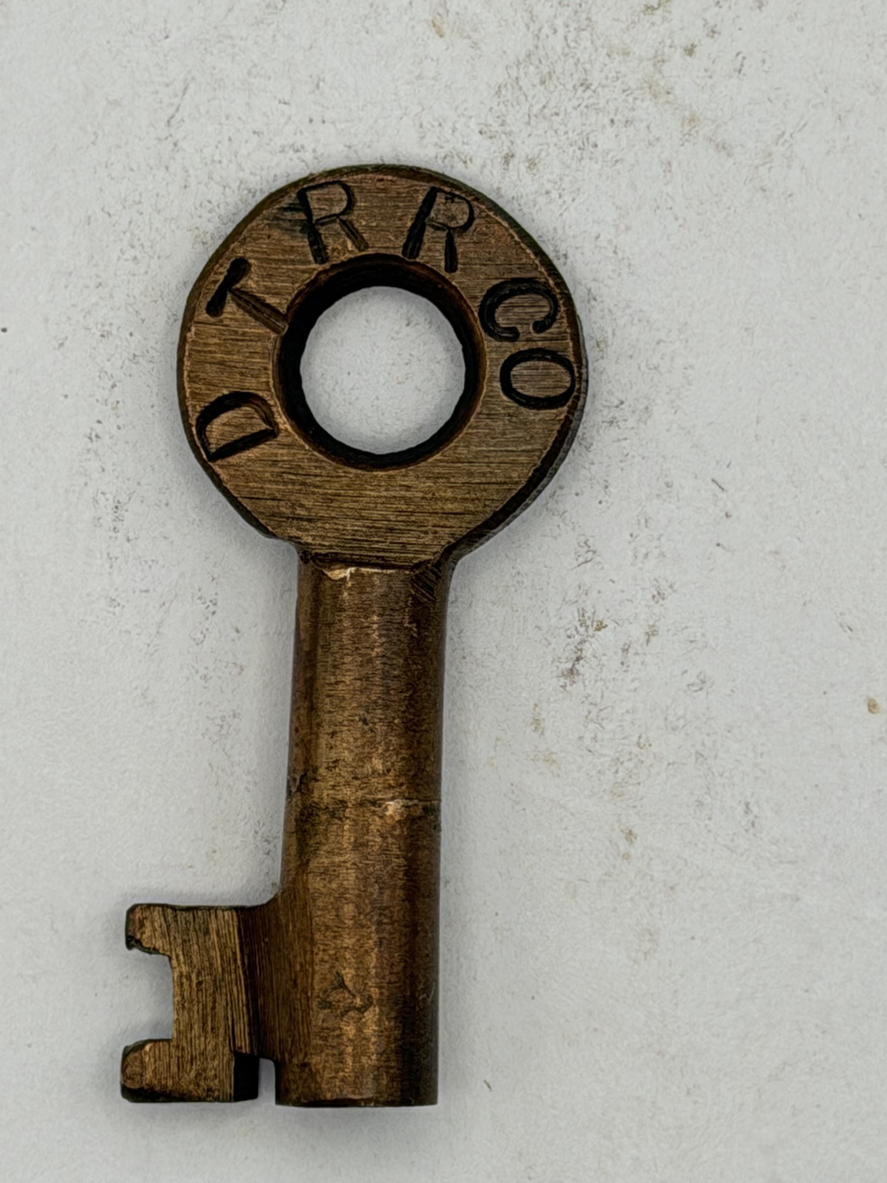 Detroit Terminal Railroad No hallmark Brass Unknown DT RR