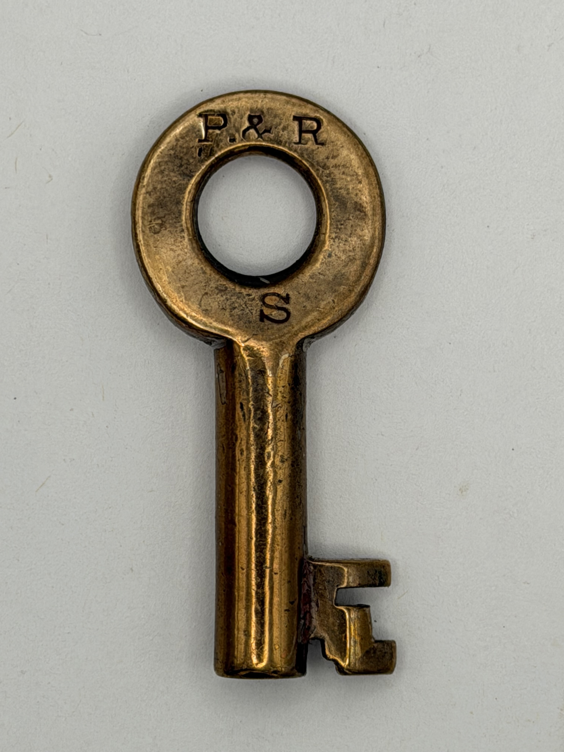 Philadelphia and Reading Railroad No hallmark Brass Switch P&R