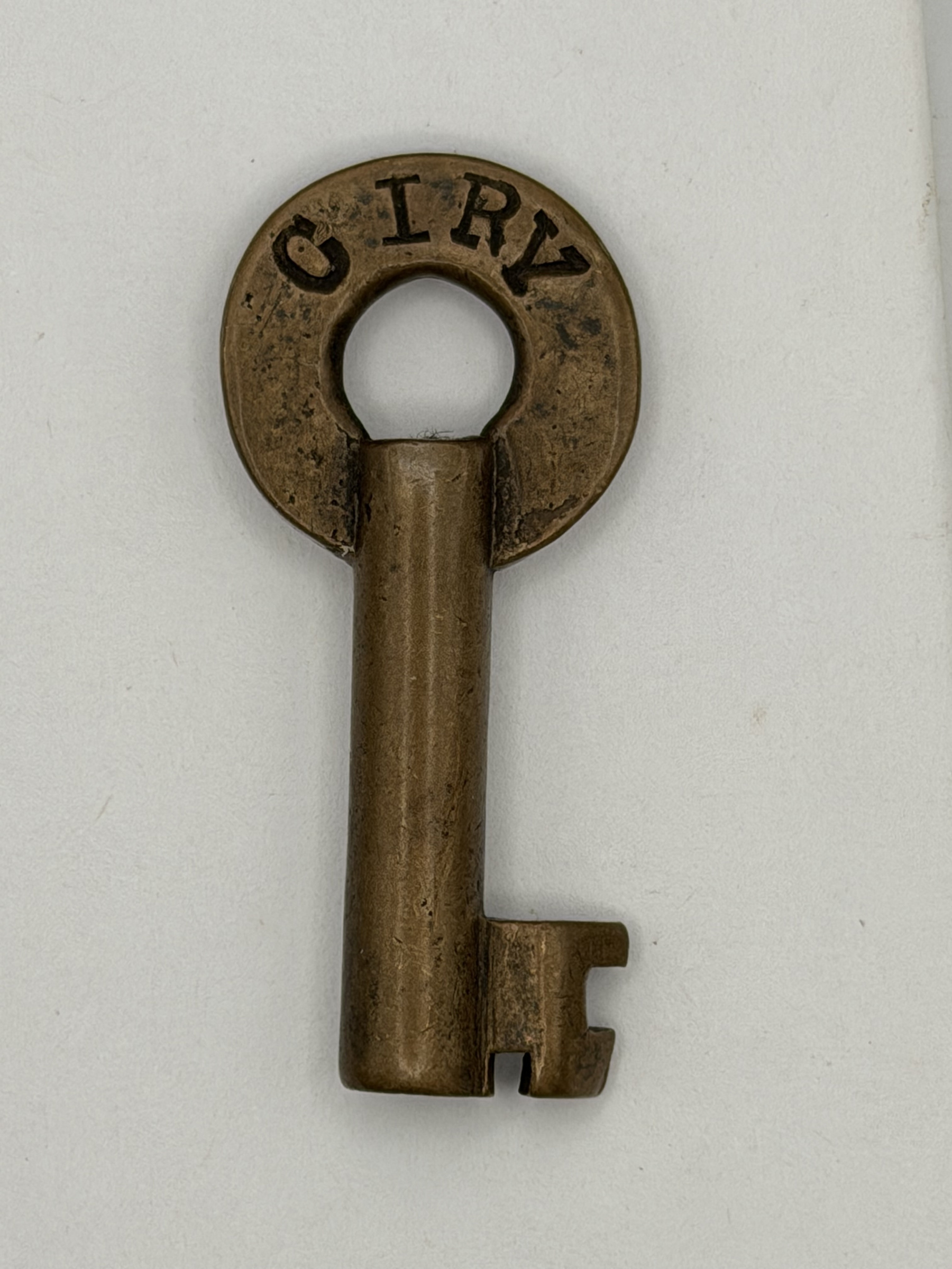 Central Illinois Railway Fraim-Slaymaker [“F-S”] Hardware Co. Brass Switch CI RY